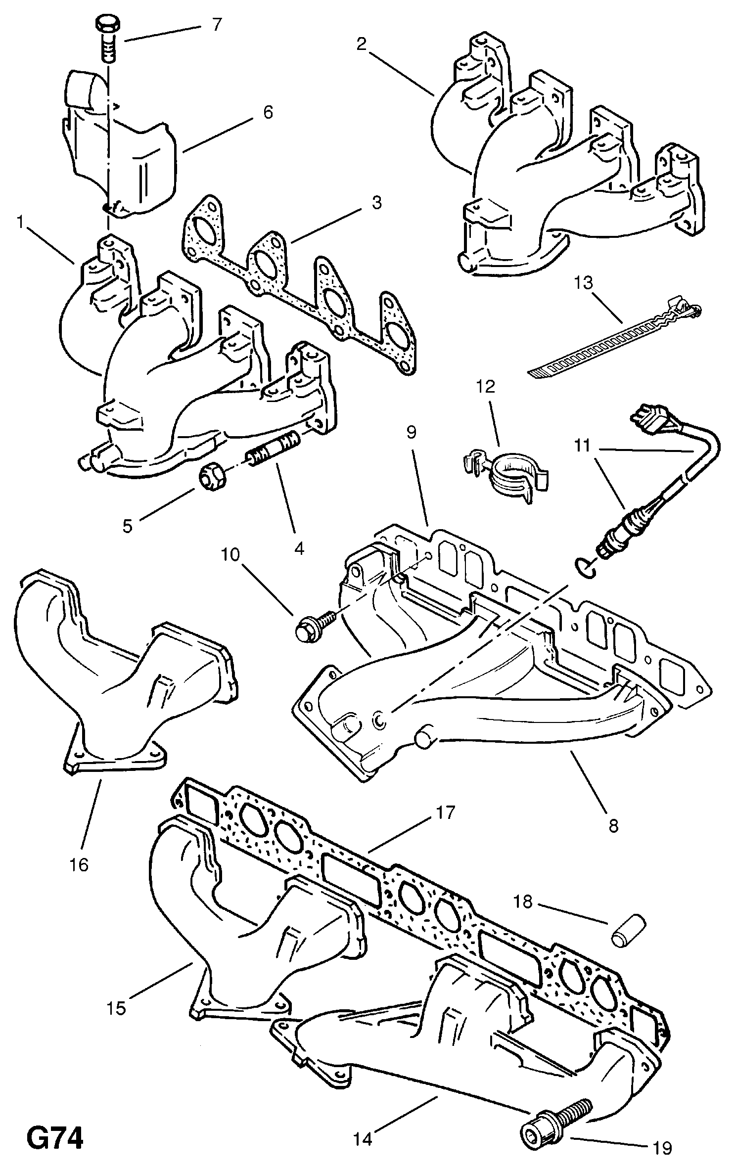 Opel 8 55 304 - Ламбда-сонда parts5.com