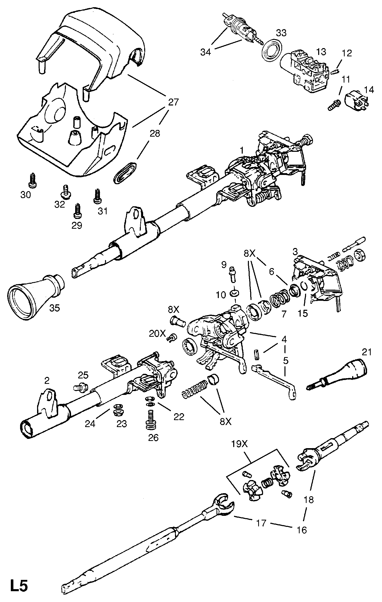 Opel 913 614 - Ignition / Starter Switch parts5.com