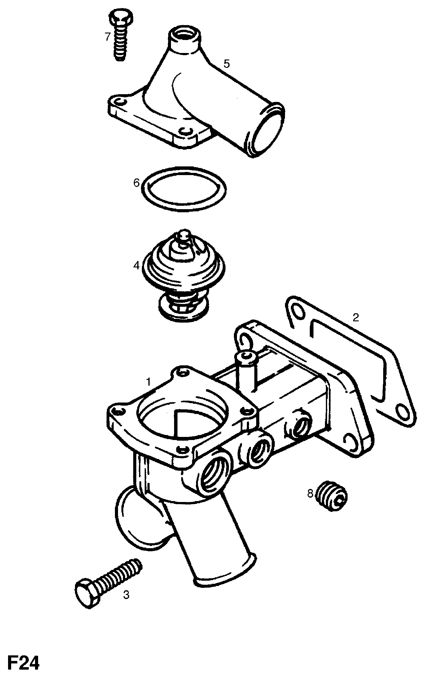 Vauxhall 13 38 038 - Termometar, rashladno sredstvo parts5.com