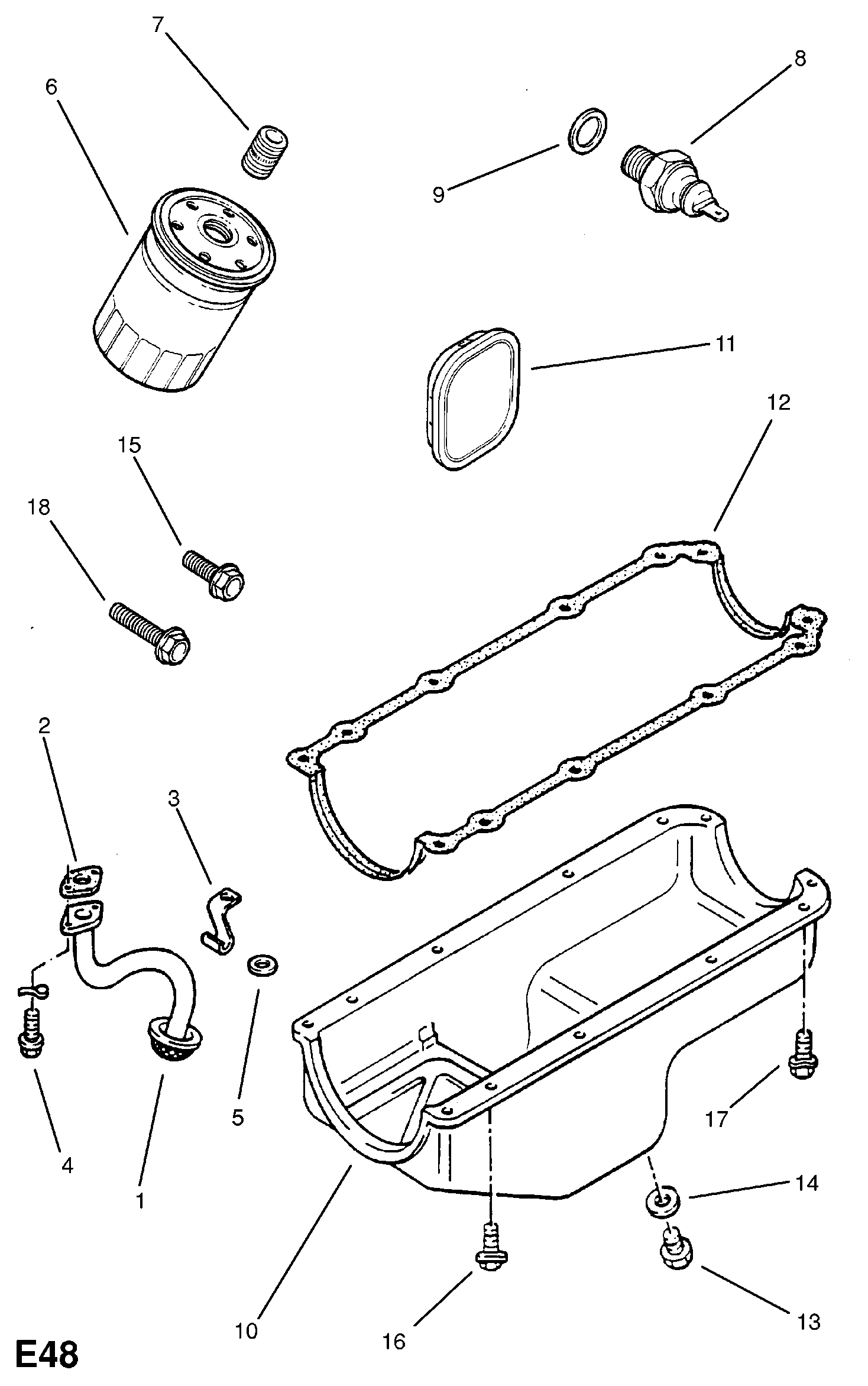 Vauxhall 650400 - Oil Filter parts5.com