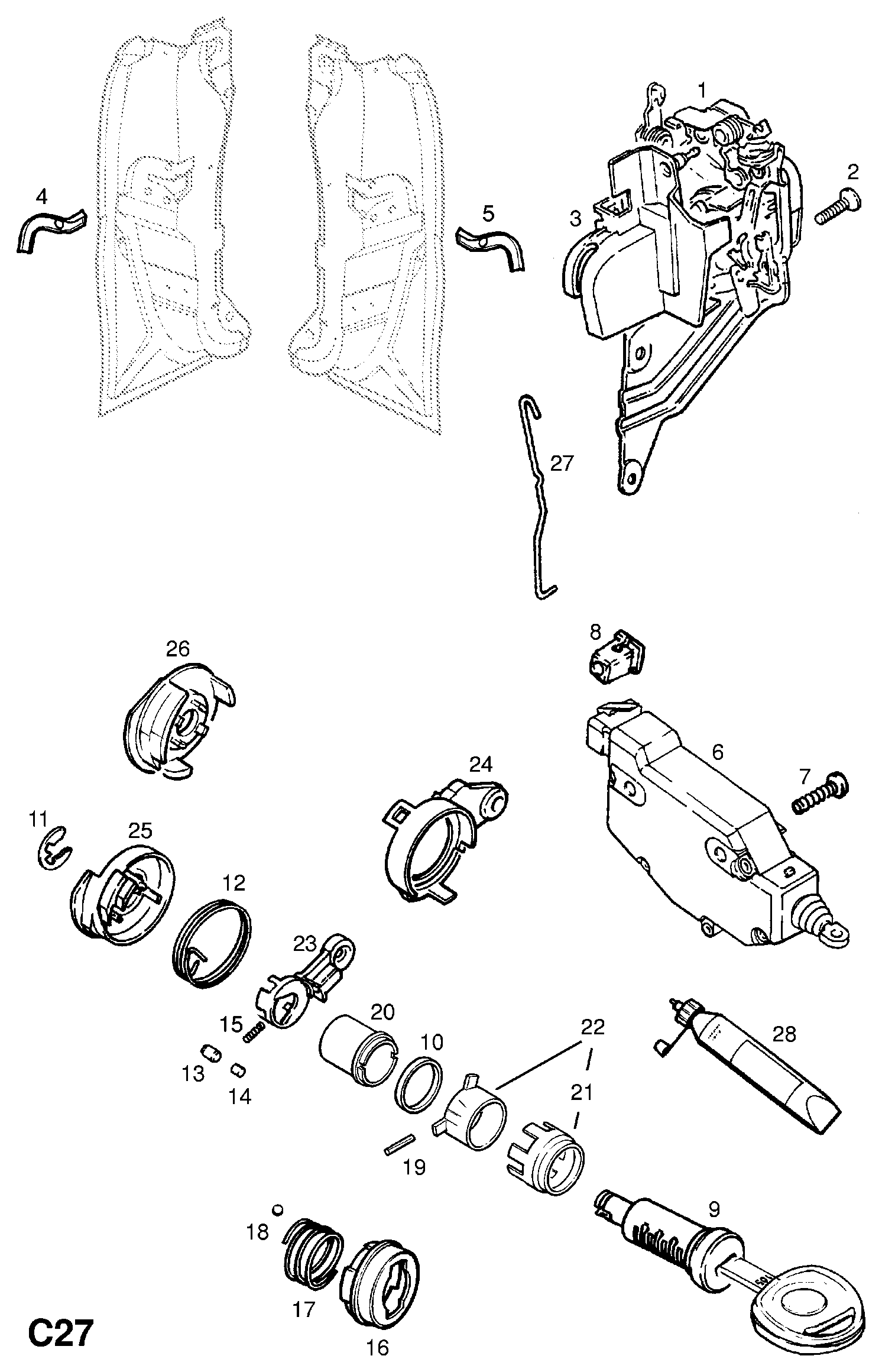 PEUGEOT (DF-PSA) 1 33 888 - Sensor, temperatura del refrigerante parts5.com