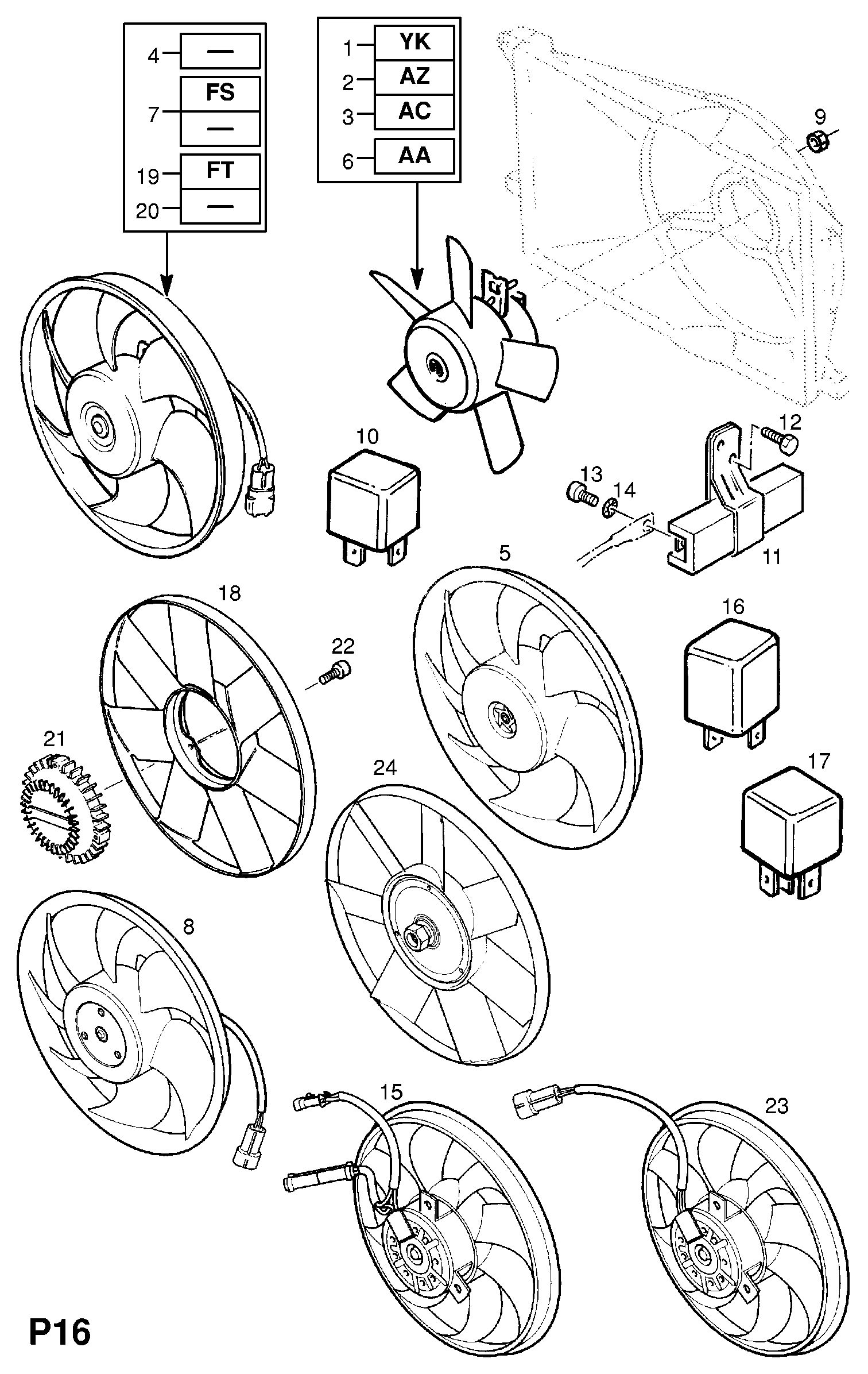 COMMER 12 385 17 - Klinový remen parts5.com