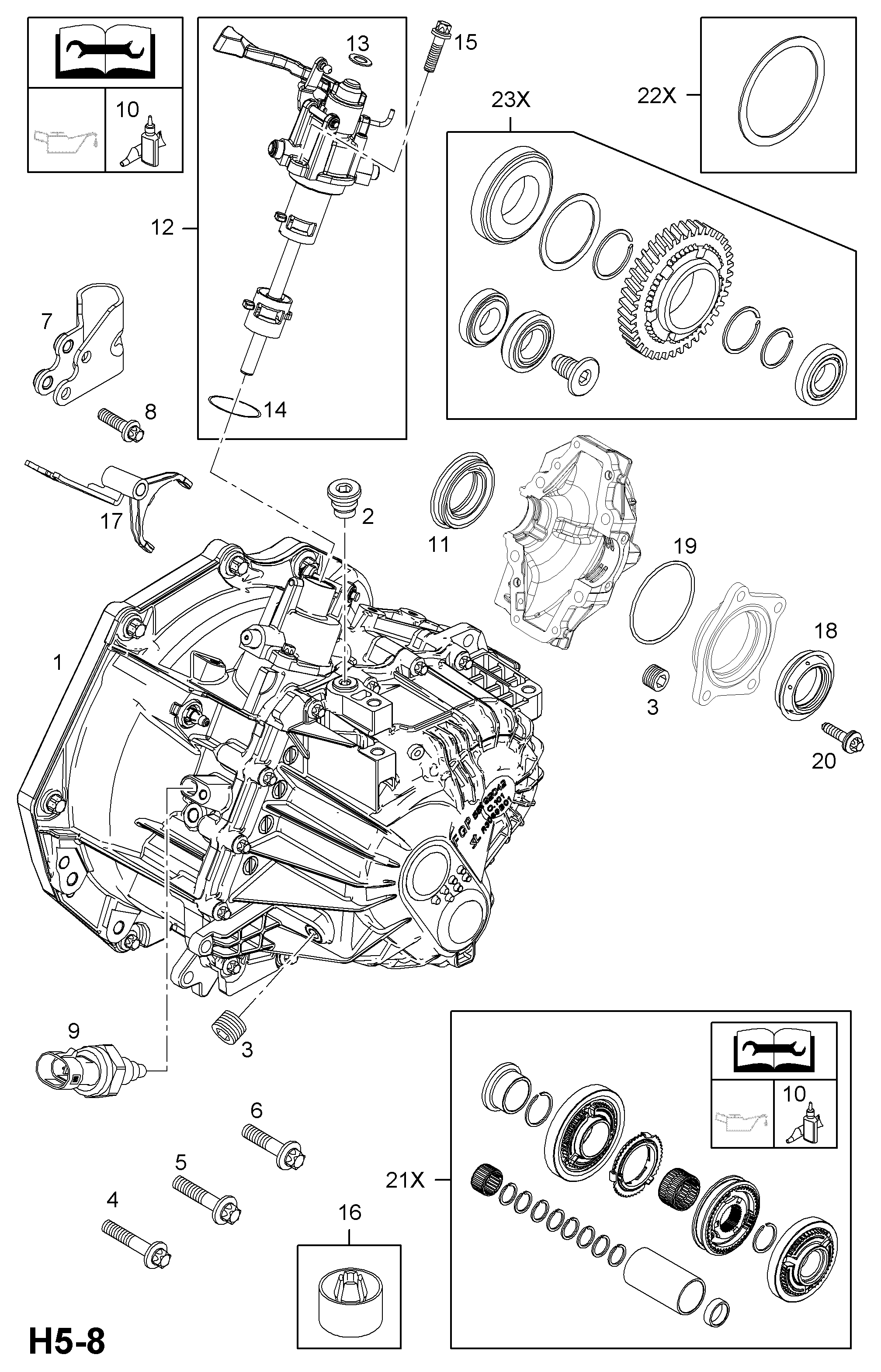 Opel 12 39 196 - Kapcsoló, tolatólámpa parts5.com