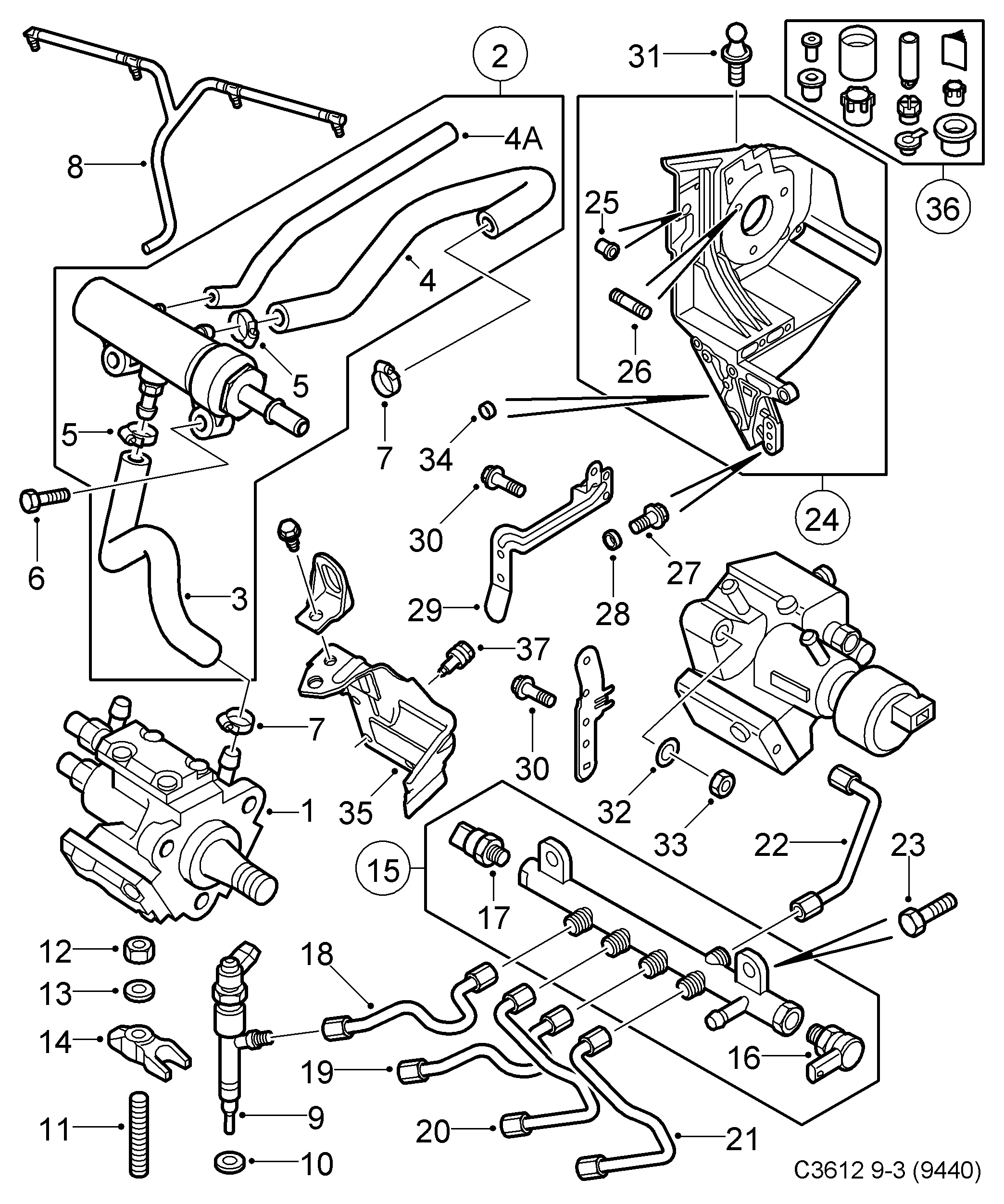 Opel 93188709 - High Pressure Pump parts5.com