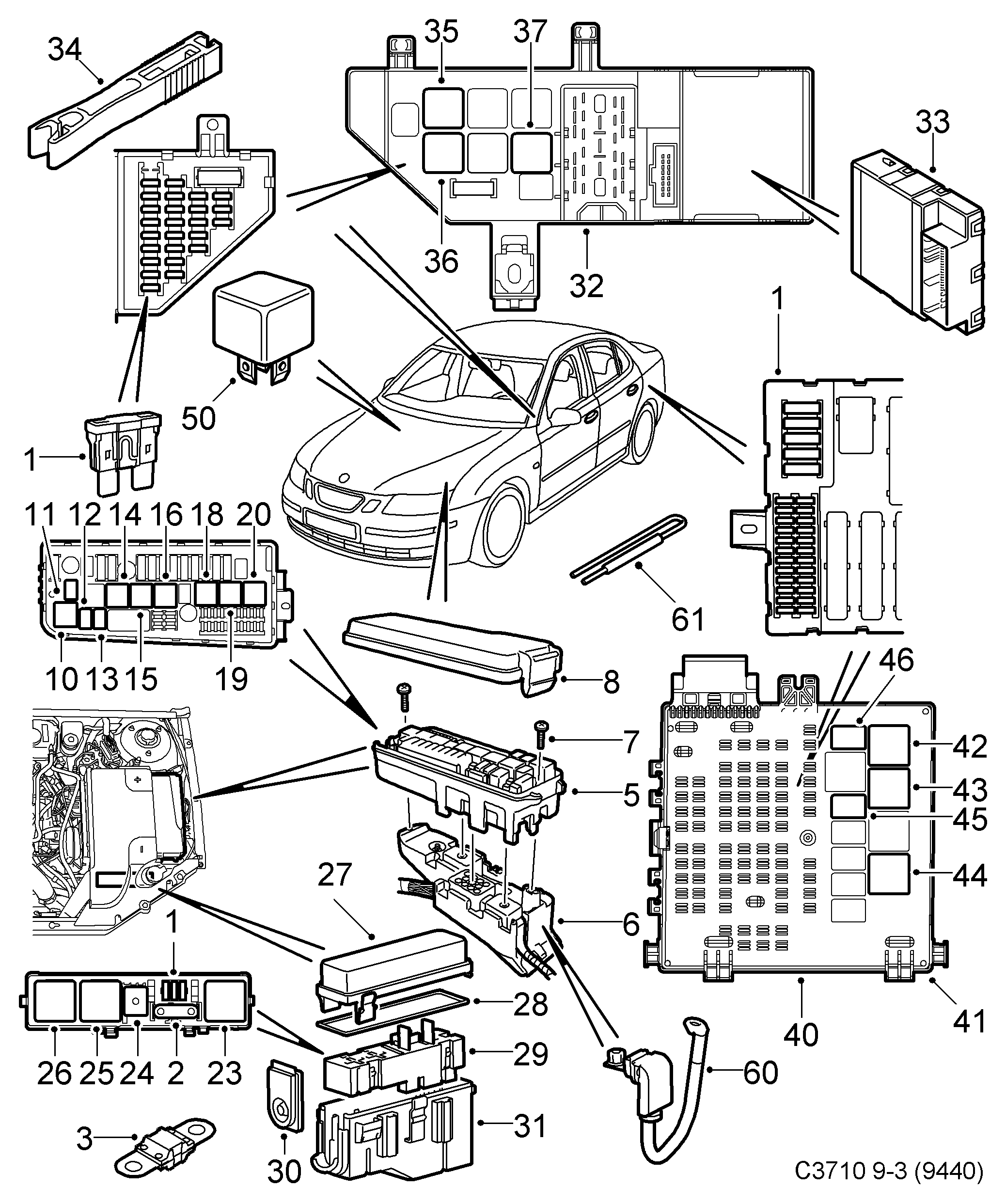 Vauxhall 93172269 - Ρελέ, προθερμαντήρας καυσίμου parts5.com