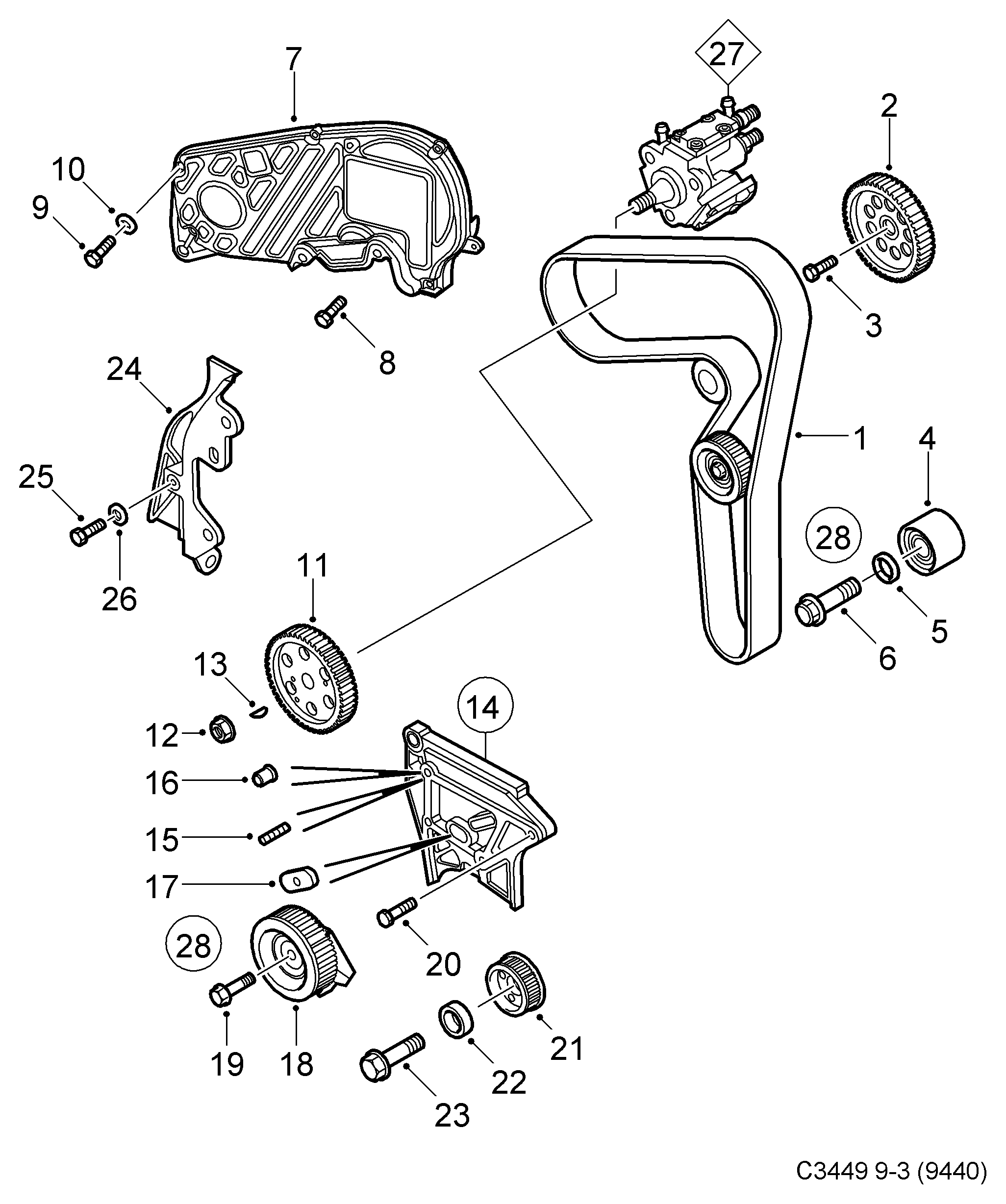 Asia Motors 93178812 - Timing Belt parts5.com