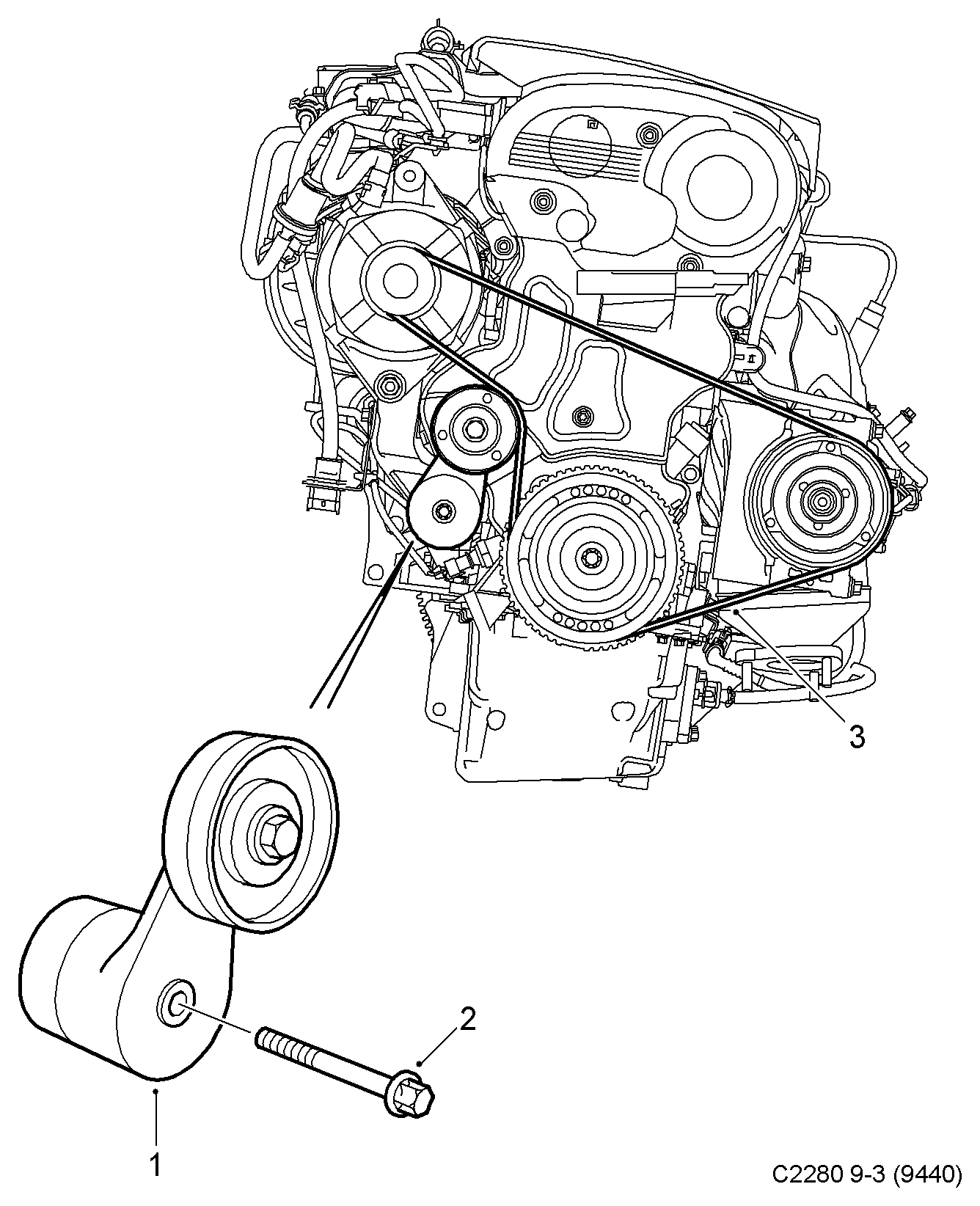 SAAB 93172363 - Ozubený klinový remeň parts5.com