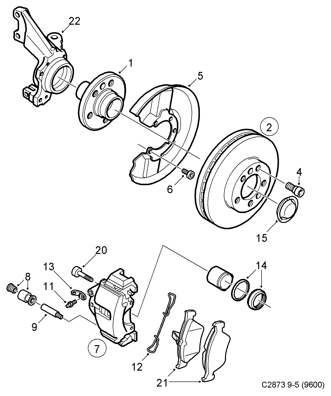 Opel 4838967 - Fren kaliperi parts5.com