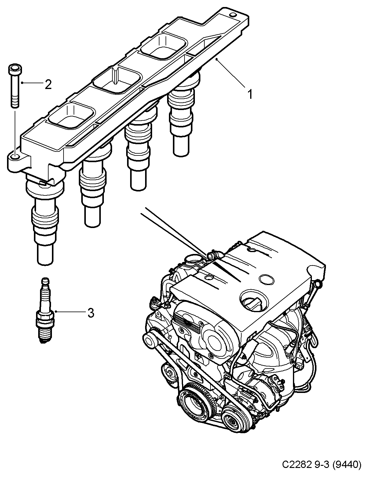 Scania 32000118 - Bujía de encendido parts5.com