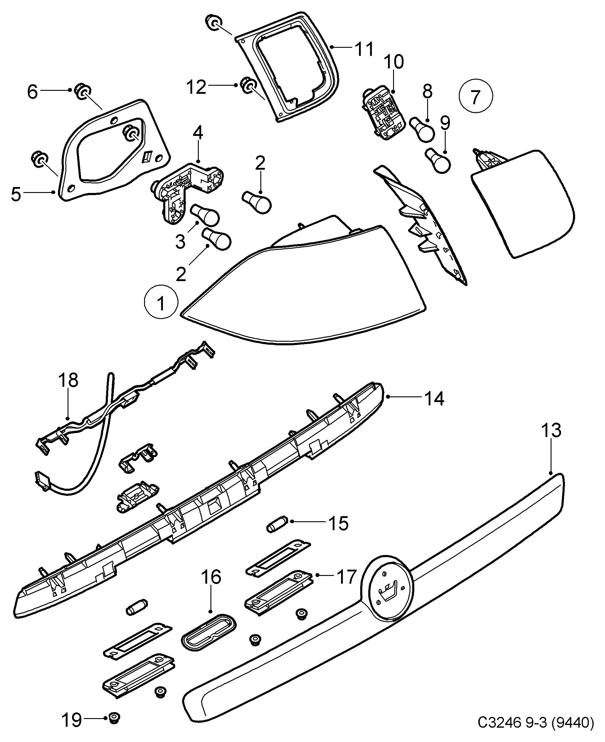 Opel 93 190 473 - Lámpara de incandescencia, luz de situación / gálibo parts5.com