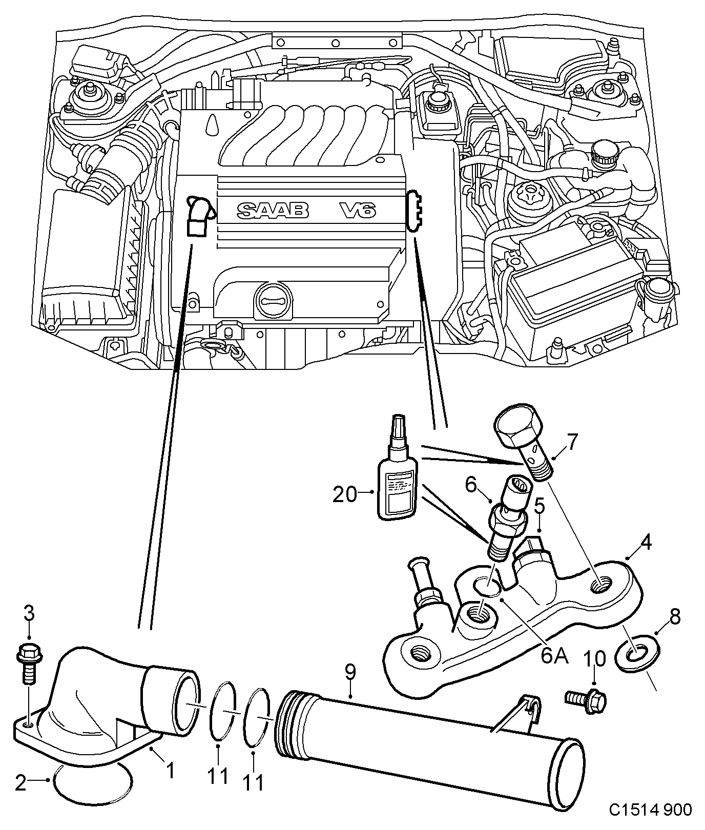 Rover 4503132 - Sensor, Kühlmitteltemperatur parts5.com