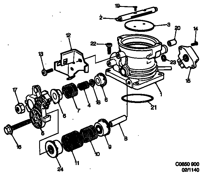 SAAB 88 57 195 - Датчик, положение на дроселовата клапа parts5.com