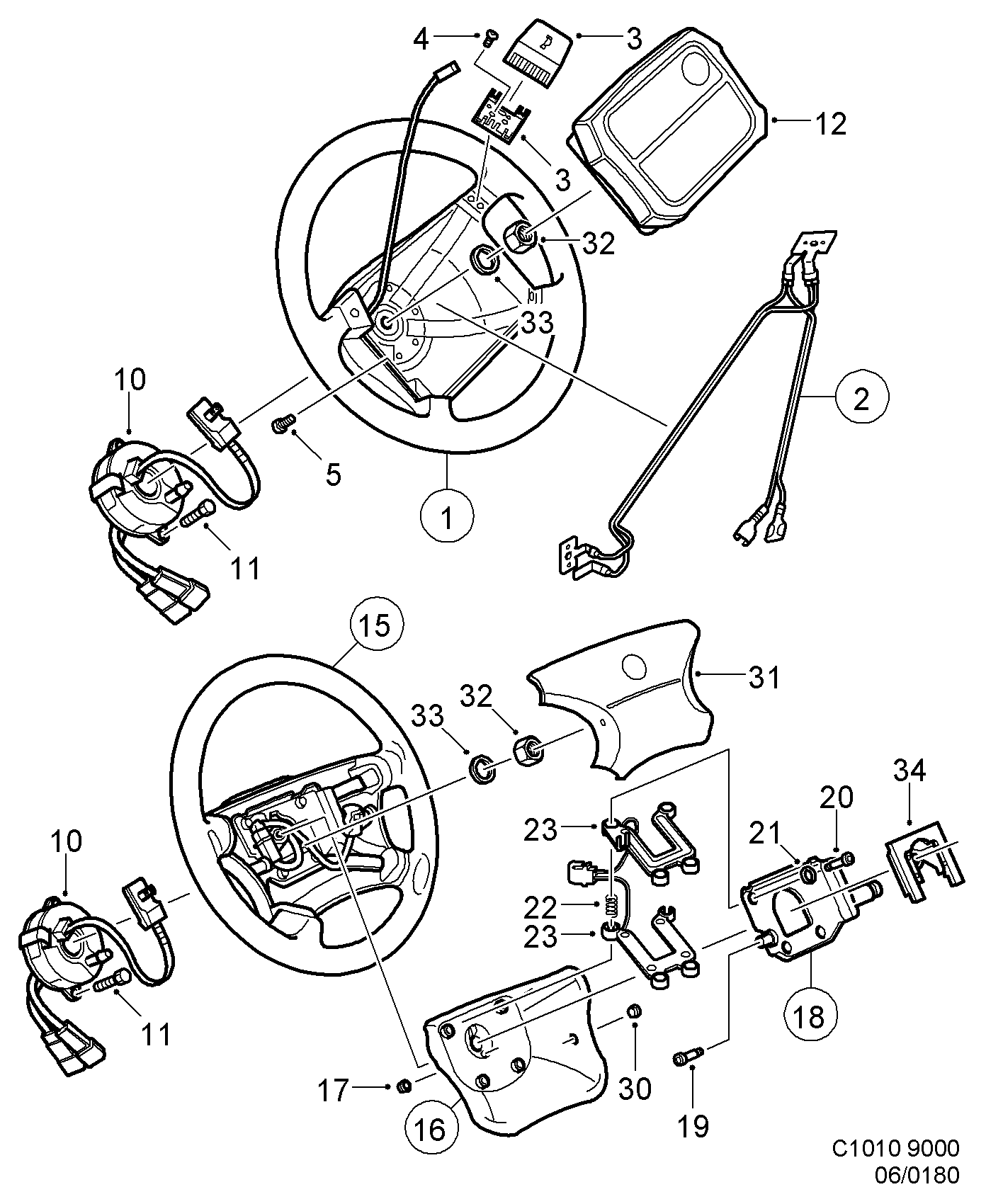 Opel 4506051 - Etansare, supape parts5.com