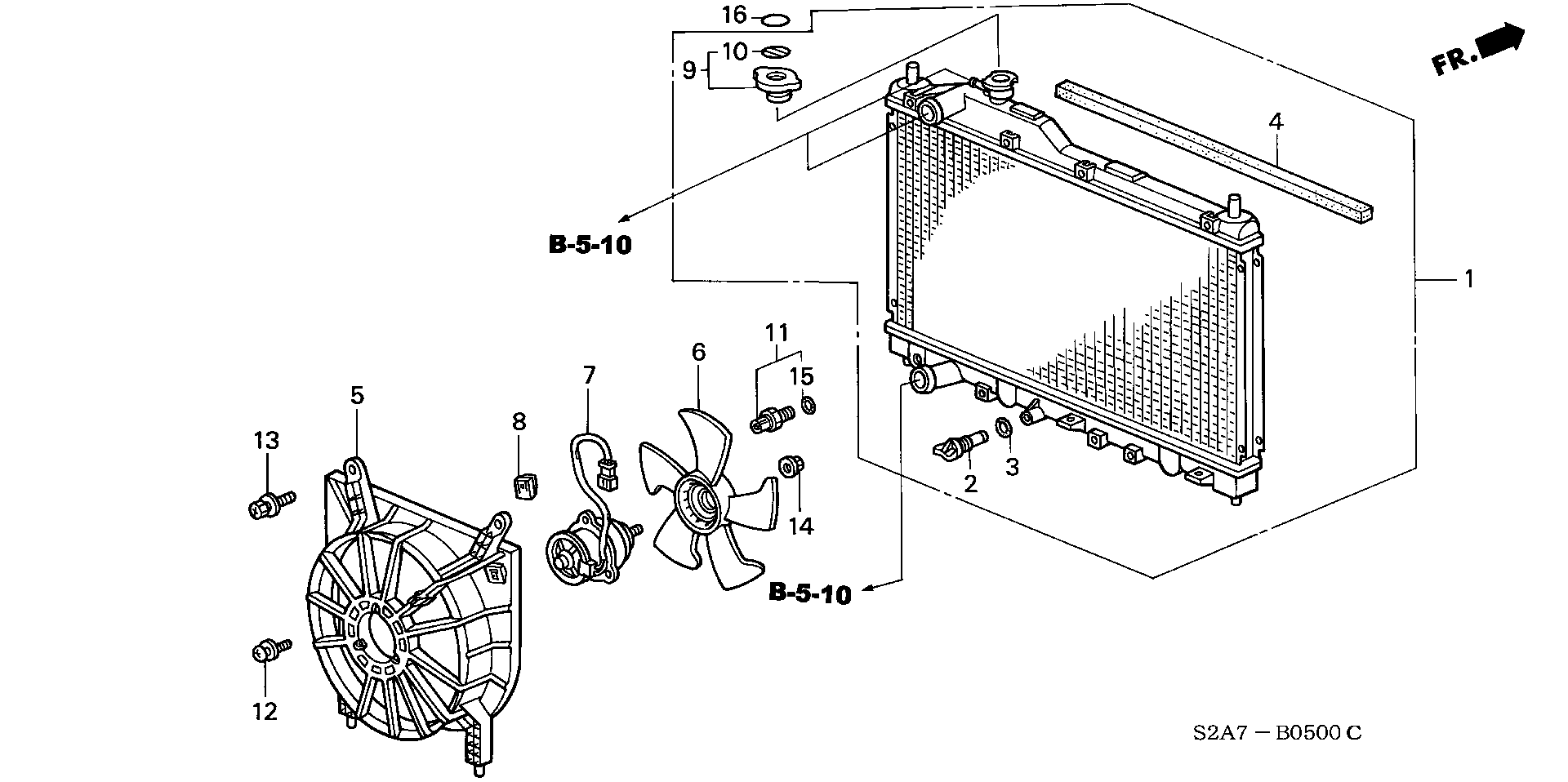 TOYOTA 19045PAAA01 - Tapa, radiador parts5.com