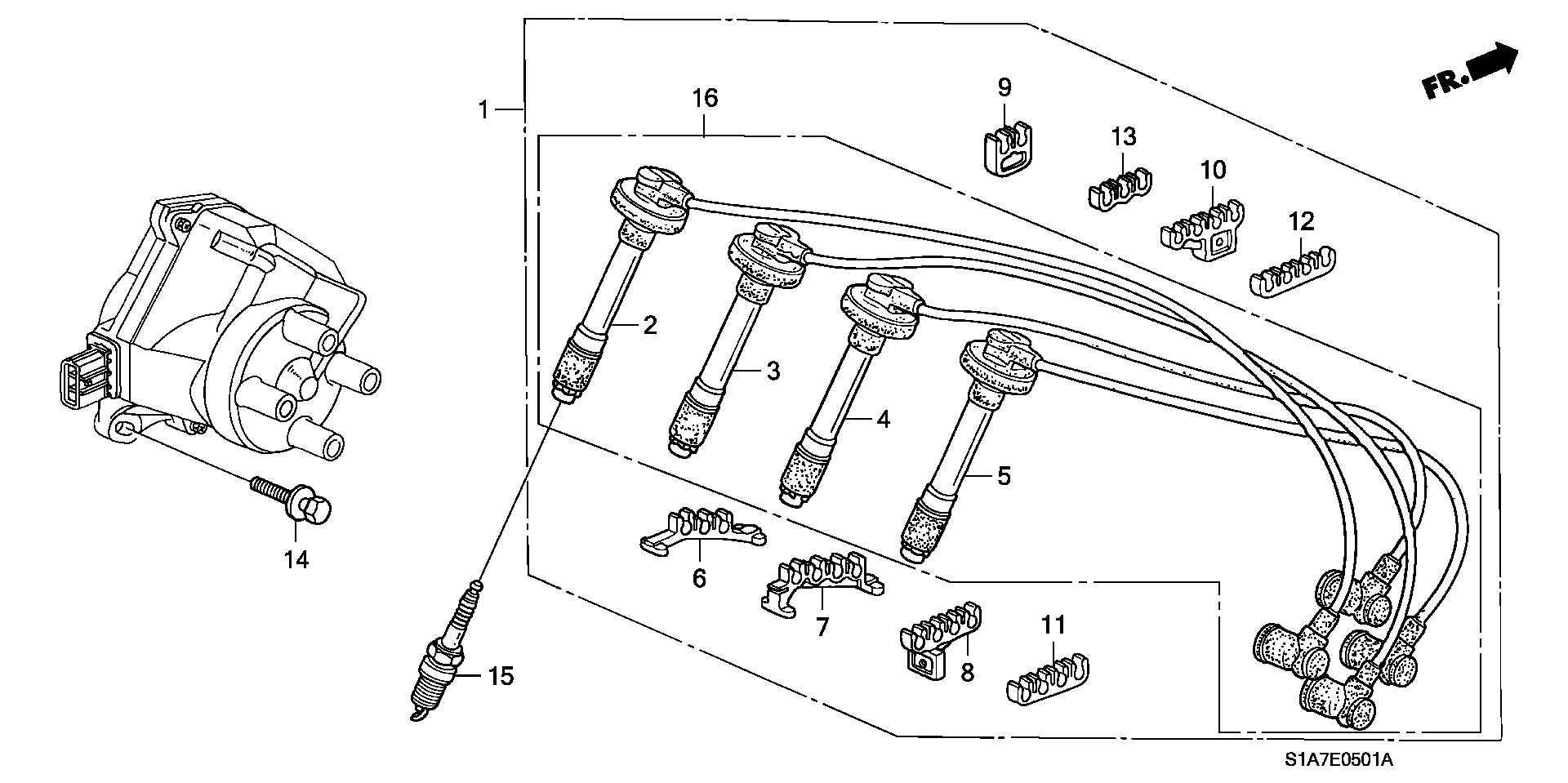 Honda 98079-561-4G - Zapaľovacia sviečka parts5.com