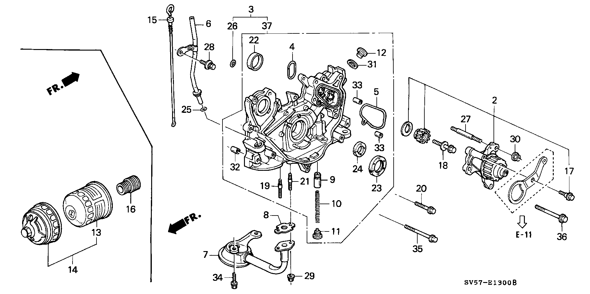 Honda 91212P0A004 - Shaft Seal, crankshaft parts5.com