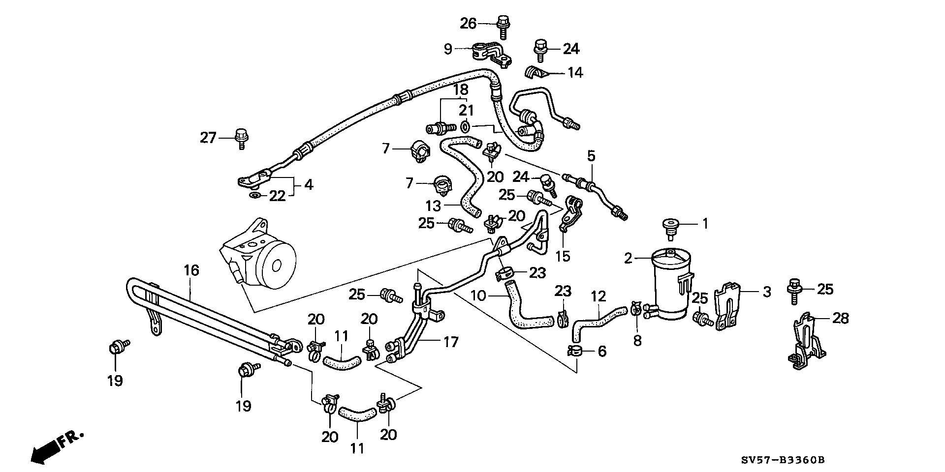 Honda 91304-P0H-013 - Kit de joints, radiateur d'huile parts5.com