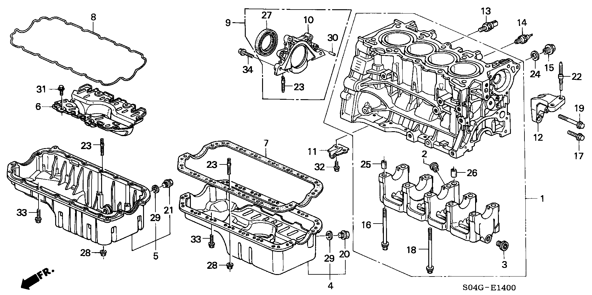 Honda 91214-PAA-A01 - Tömítőgyűrű, főtengely parts5.com