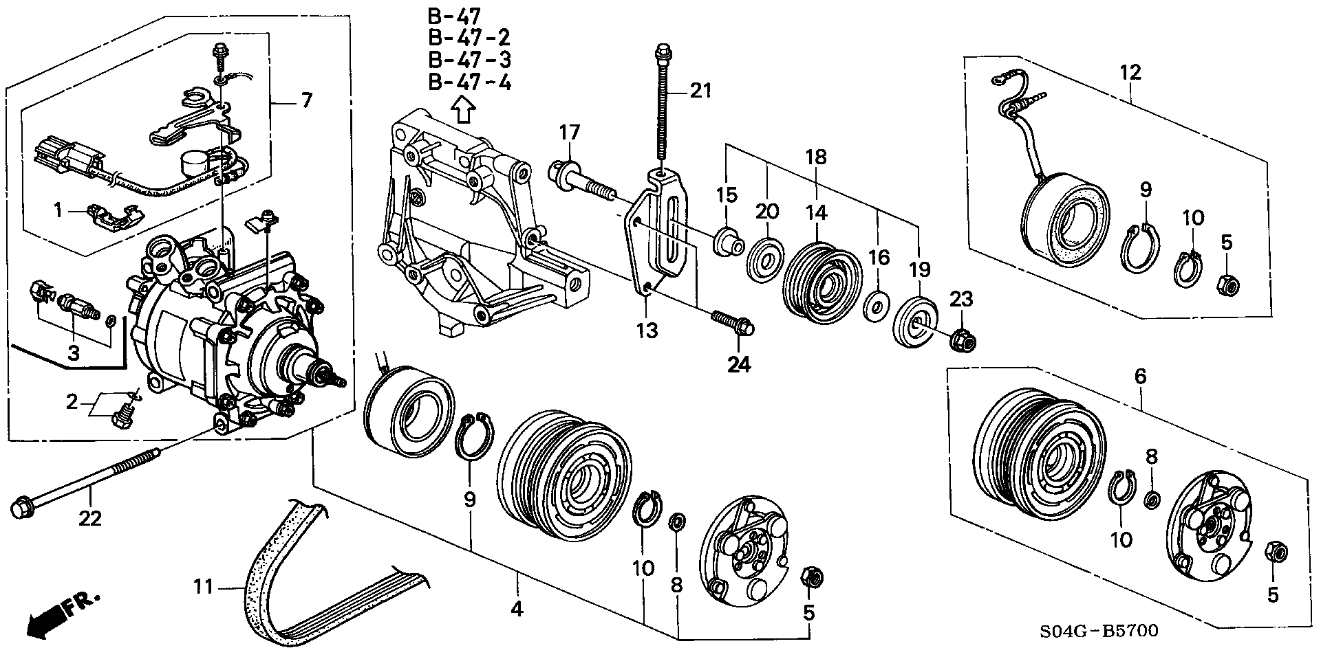 Honda 38920-P2A-003 - Curea transmisie cu caneluri parts5.com