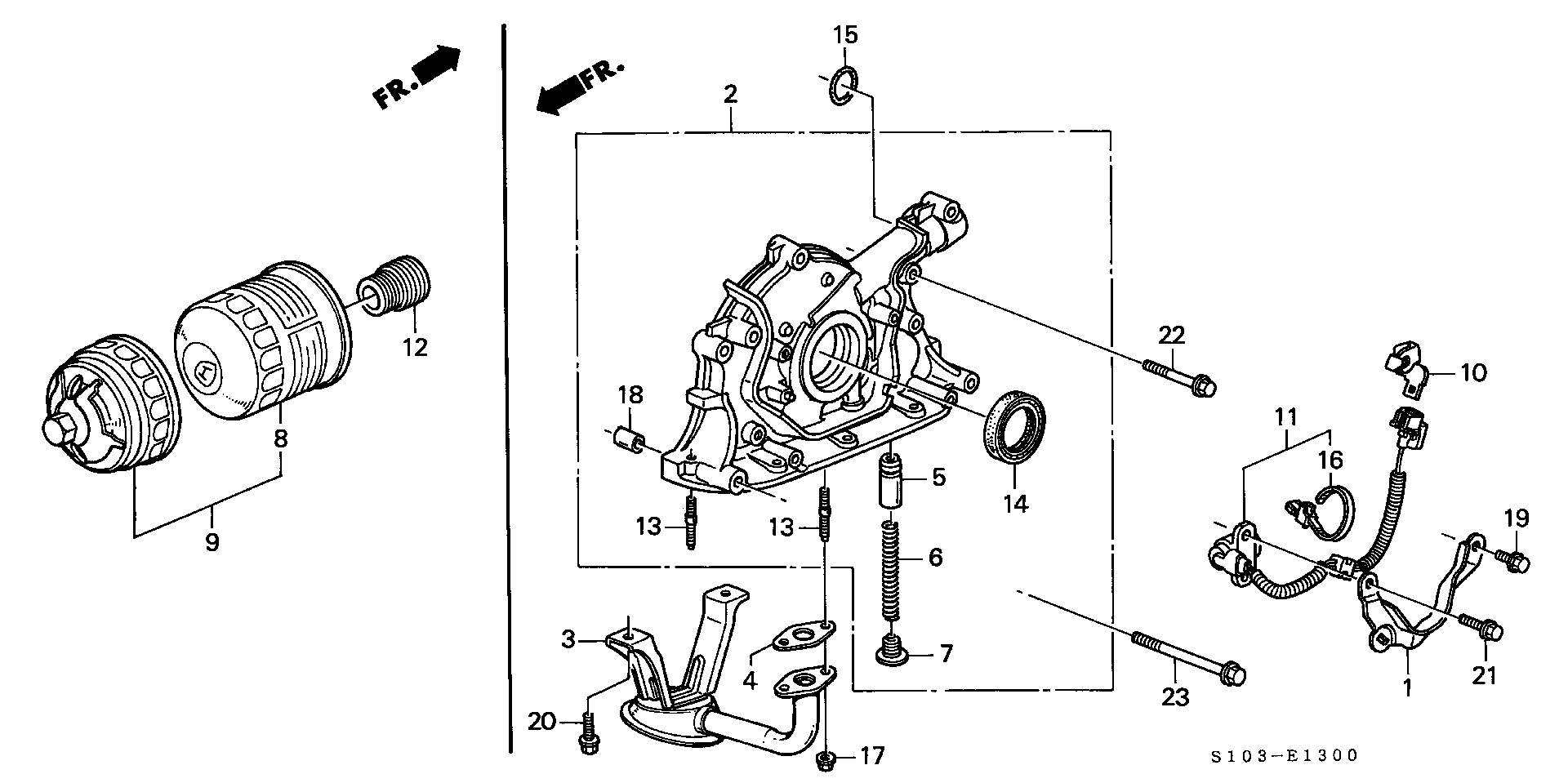 Honda 15400PR3315 - Yağ filtresi parts5.com