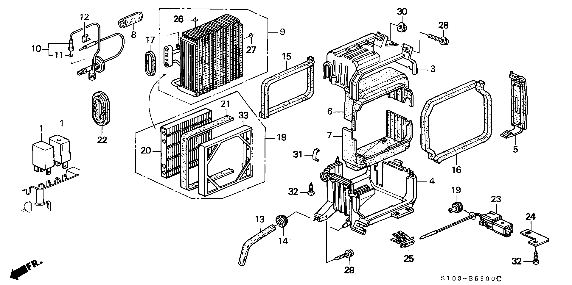 Honda 80290-ST3-E01 - Filtru, aer habitaclu parts5.com