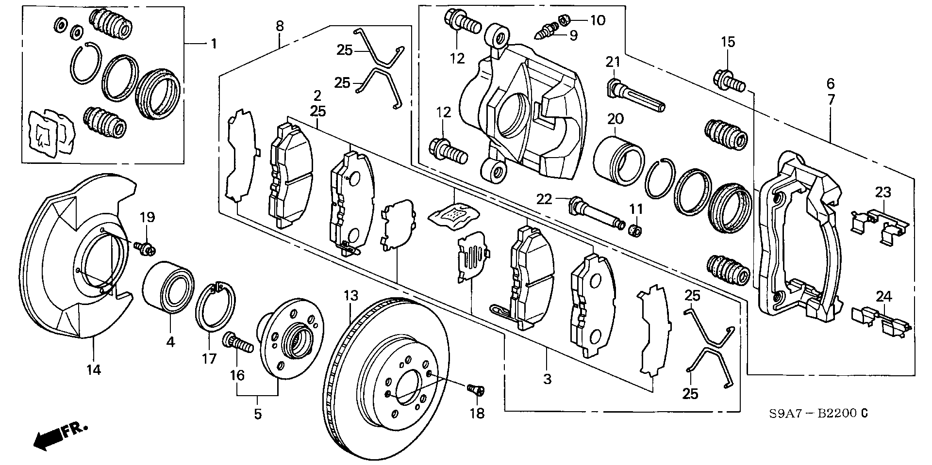 Honda 90113-SD4-902 - Radbolzen parts5.com