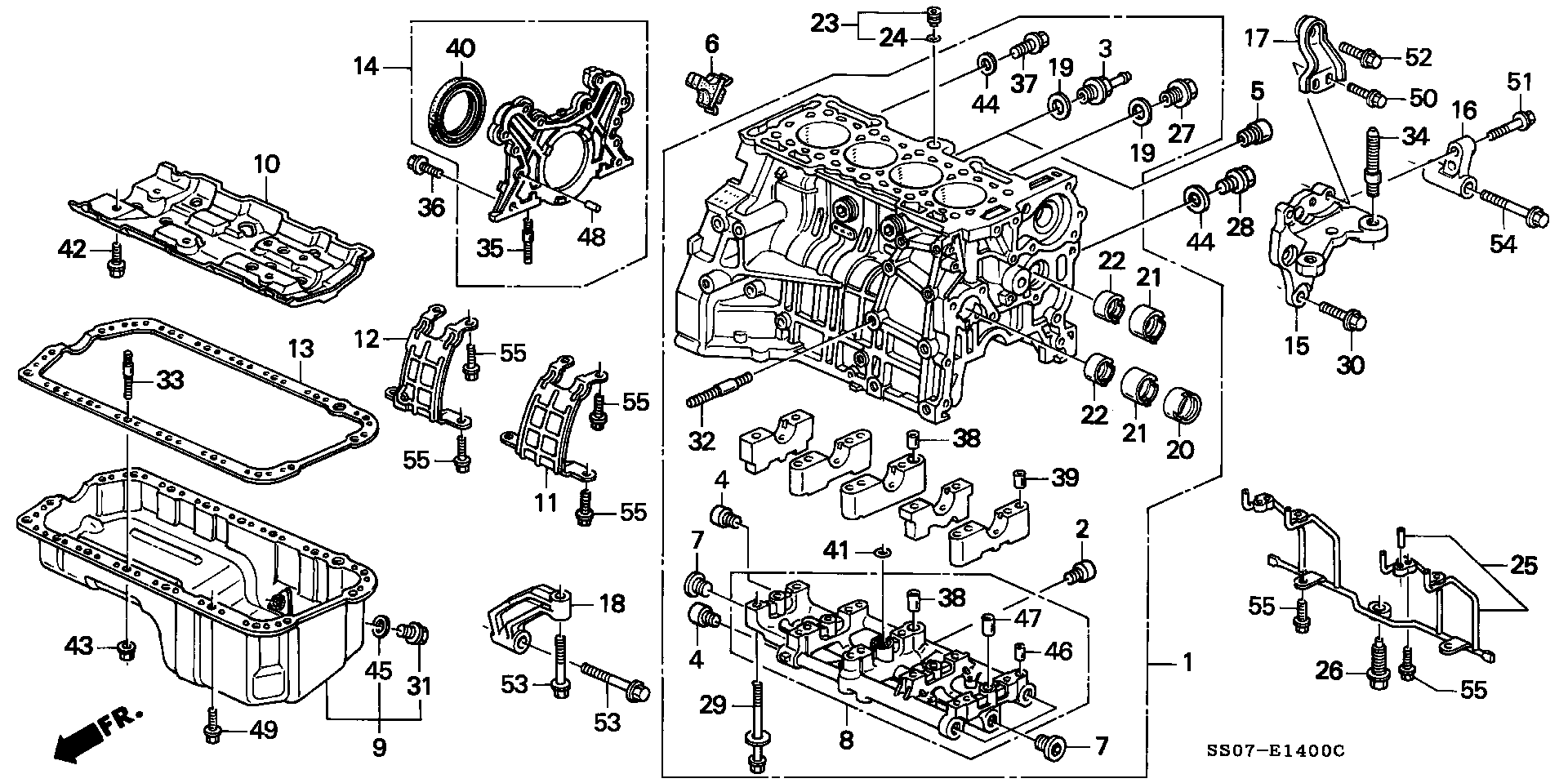 Honda 91214PH3751 - Tesniaci krúżok kľukového hriadeľa parts5.com