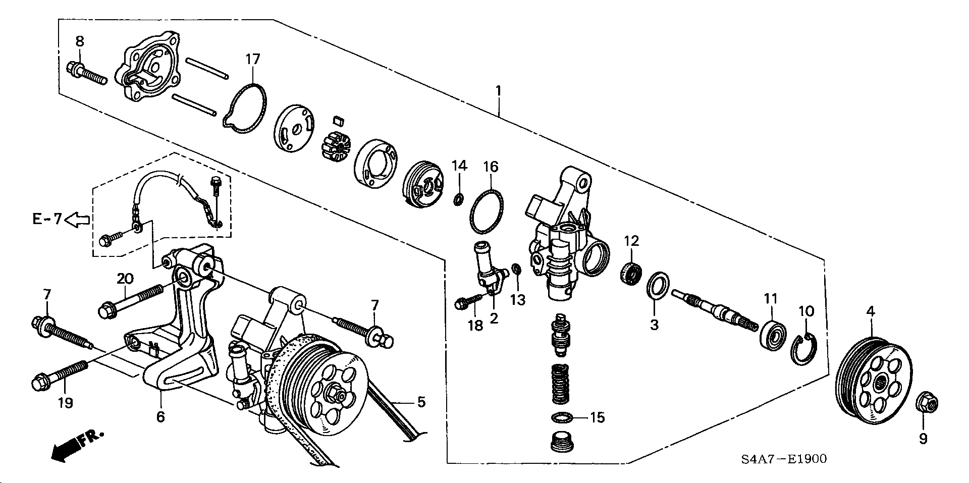 Honda 56992-P1J-E01 - Ozubený klinový remeň parts5.com