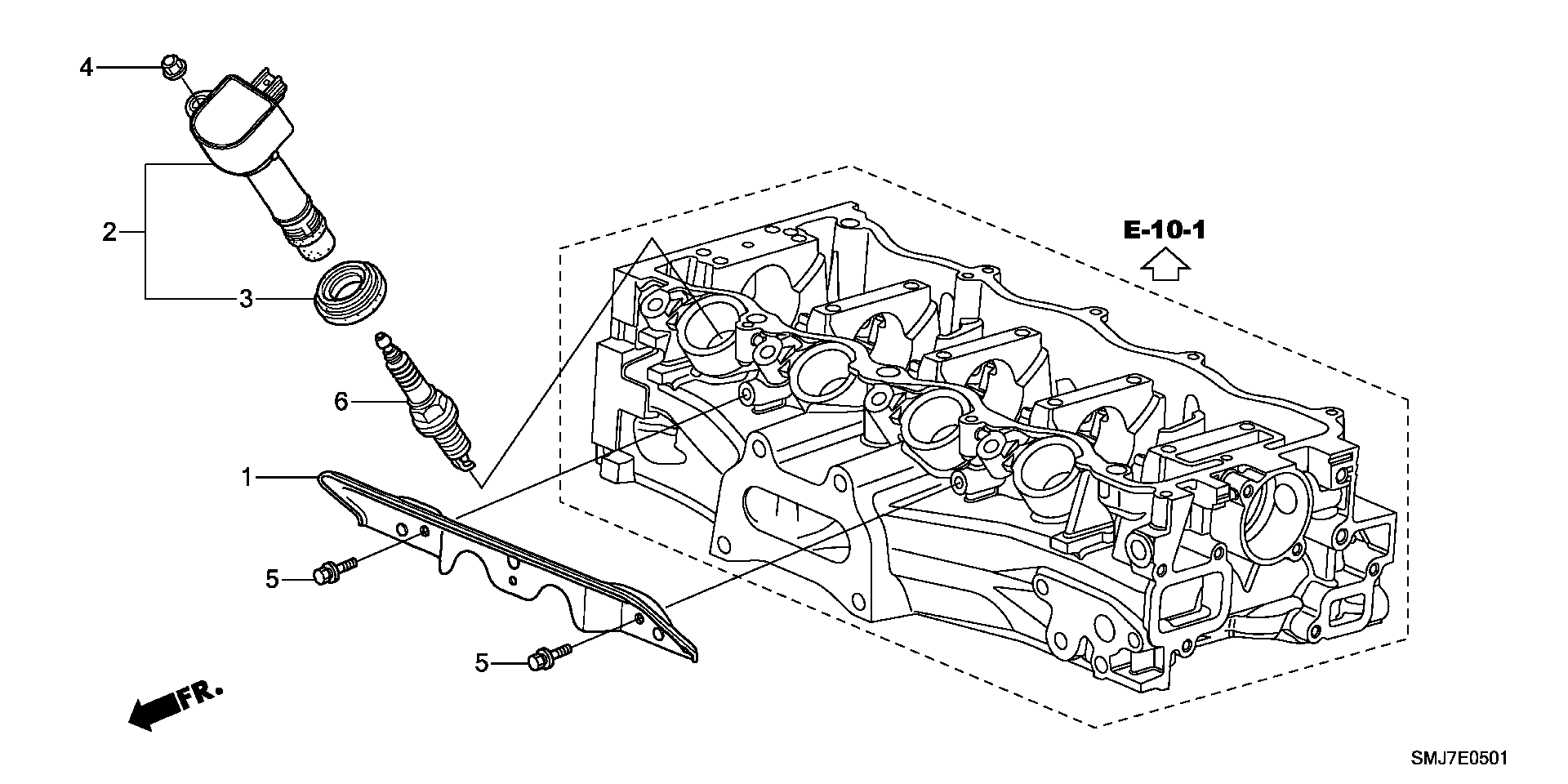 Honda 9807B-561BW - Bujía de encendido parts5.com