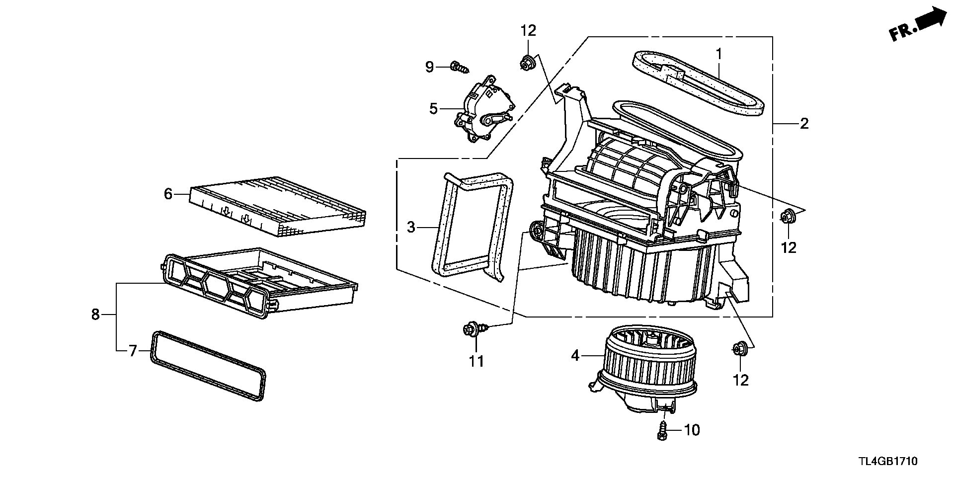 ACURA 80292-SWA-A01 - Filtar, zrak unutarnjeg prostora parts5.com