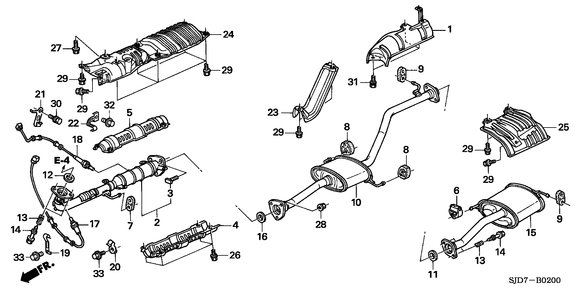 Honda 36532RJHG01 - Lambda andur parts5.com