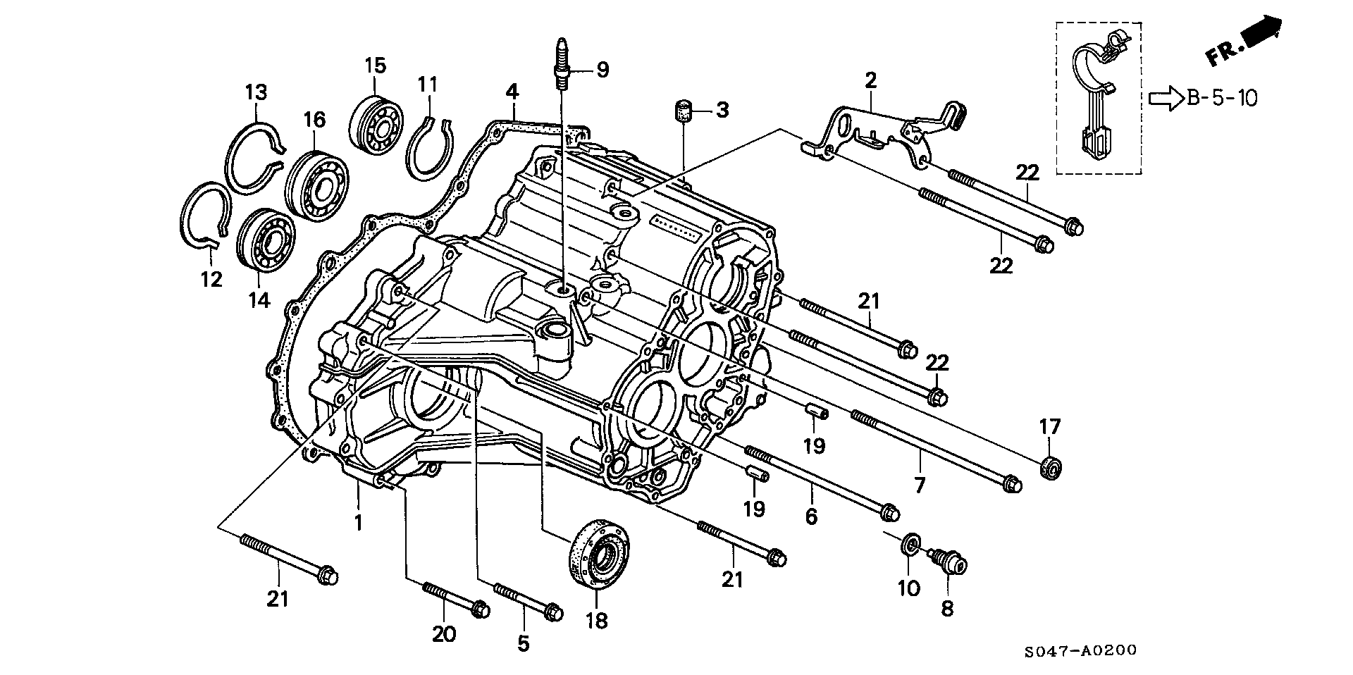 Honda 91206689005 - Pierścień uszczelniający wału, różnicowy parts5.com