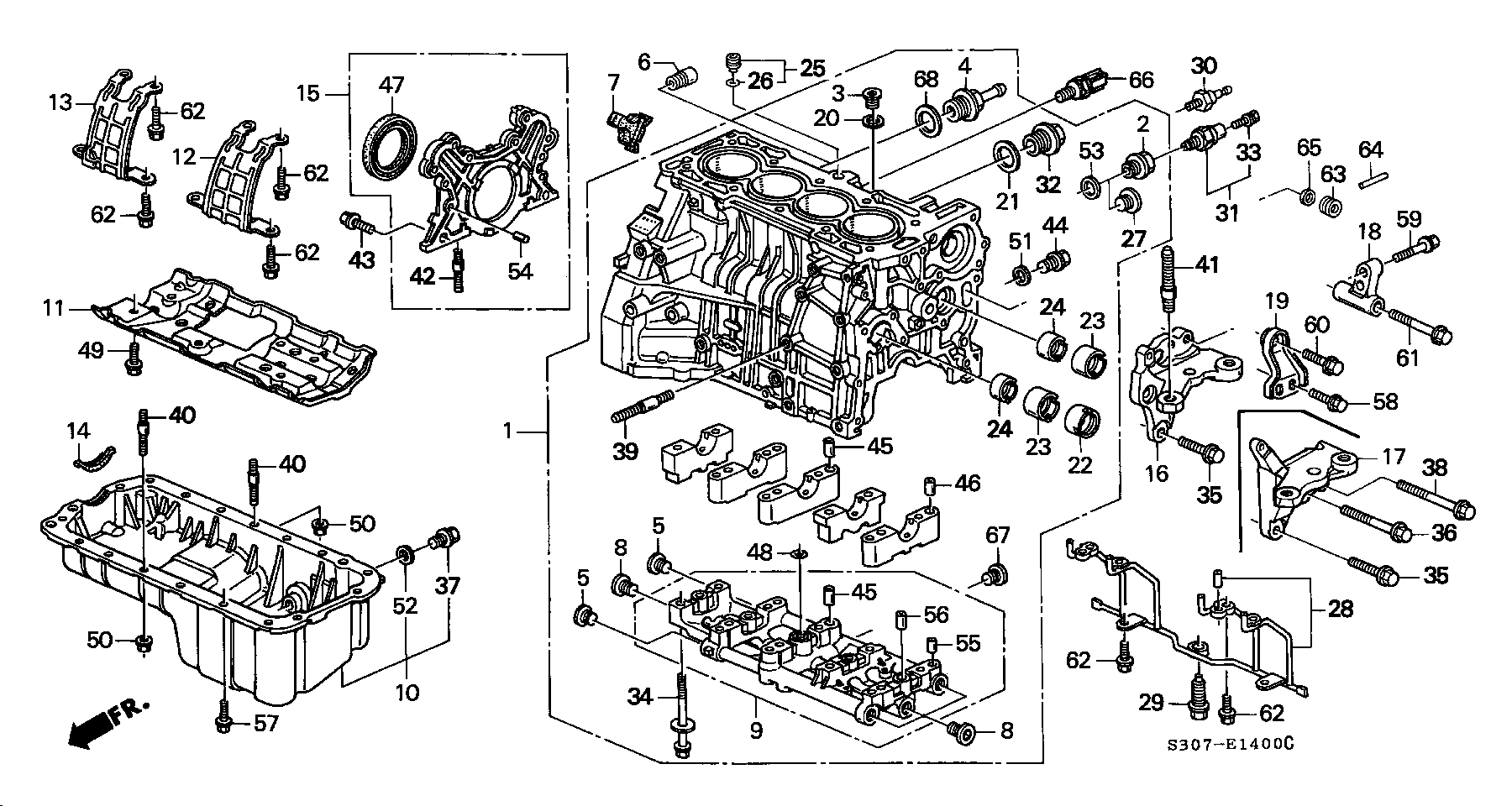 Honda 37240P13013 - Capteur, pression d'huile parts5.com