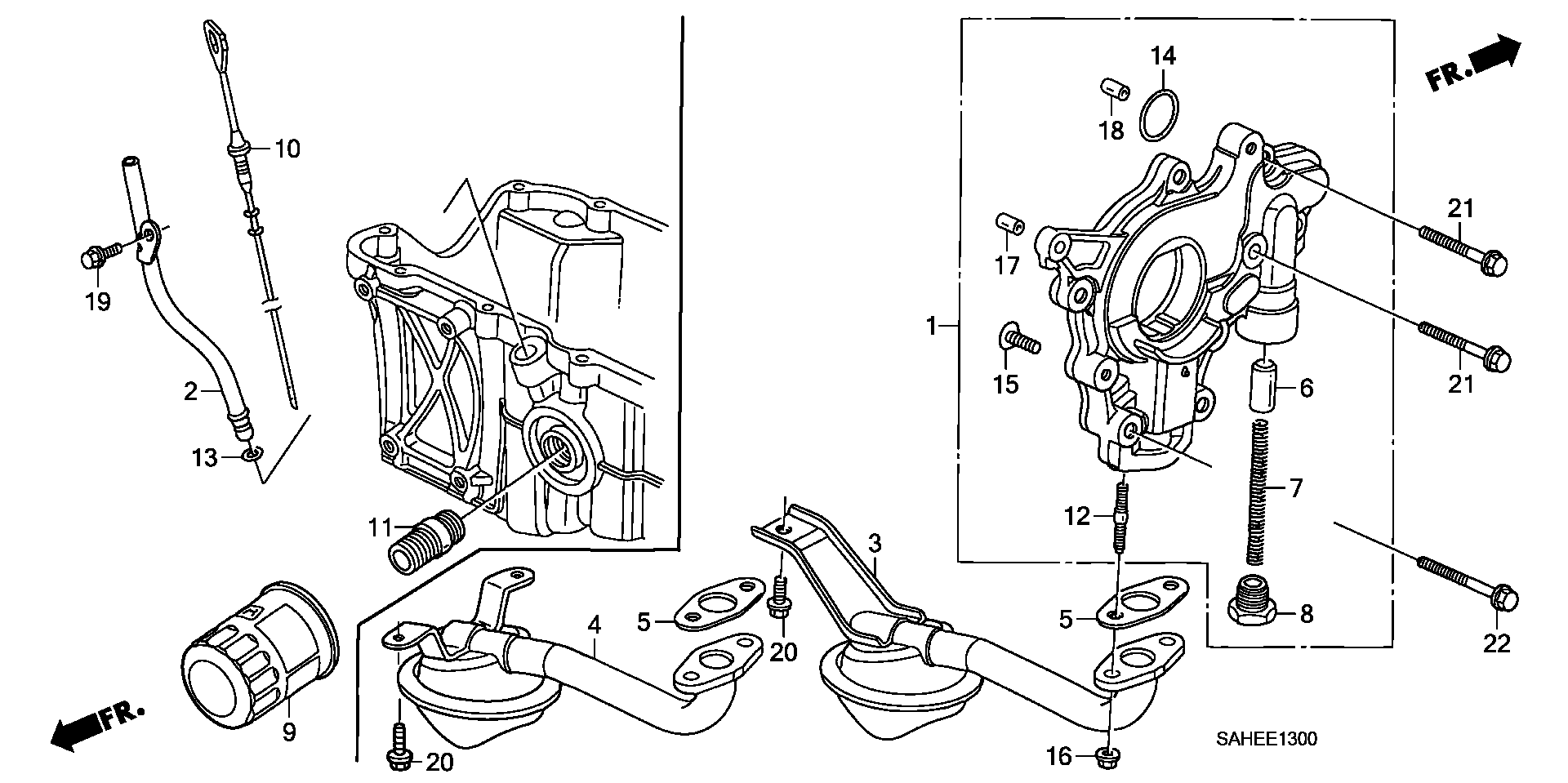 ACURA 15400RTA004 - Filtar za ulje parts5.com