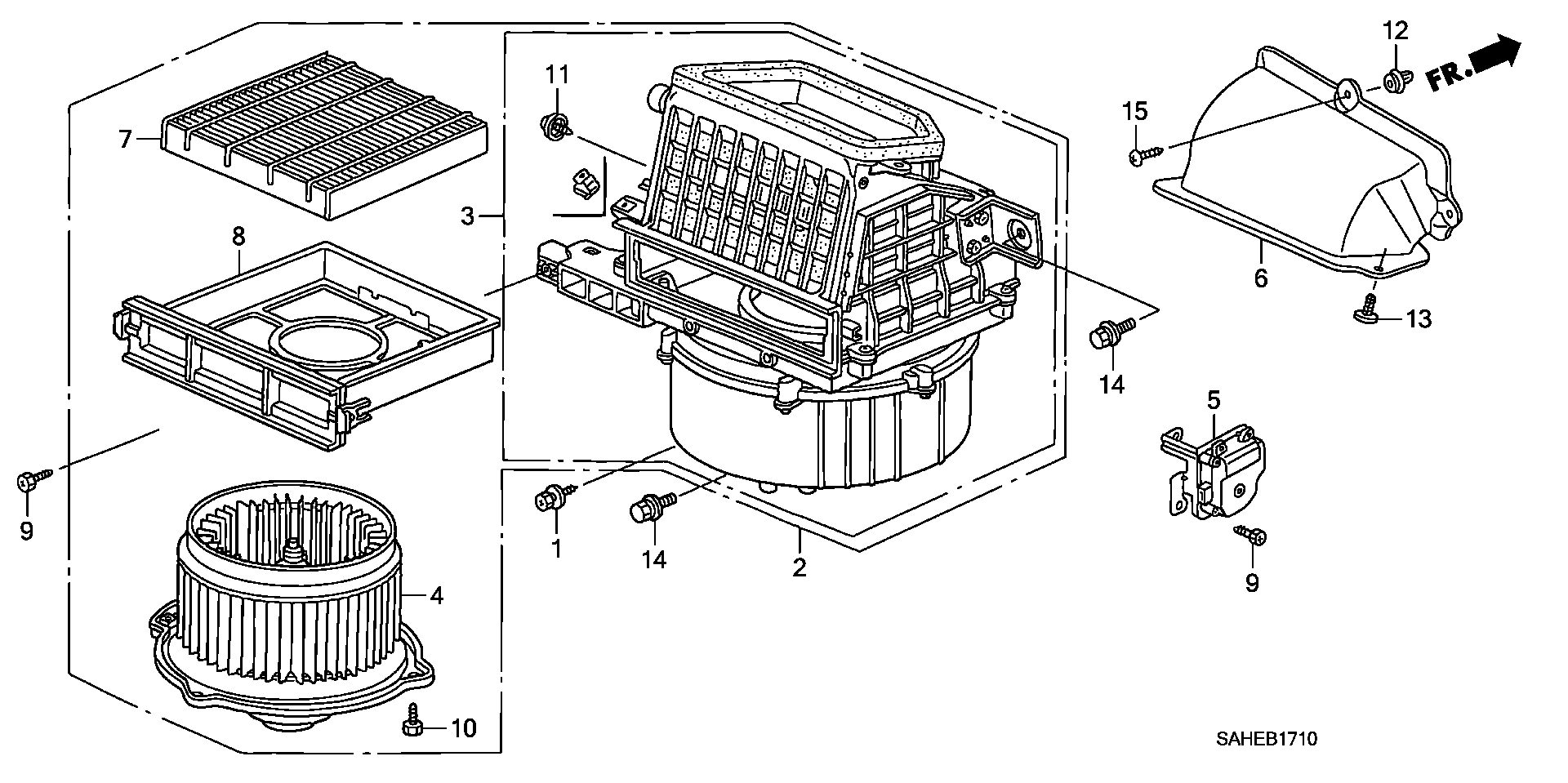 Suzuki 80291-SAA-E01 - Filter,salongiõhk parts5.com