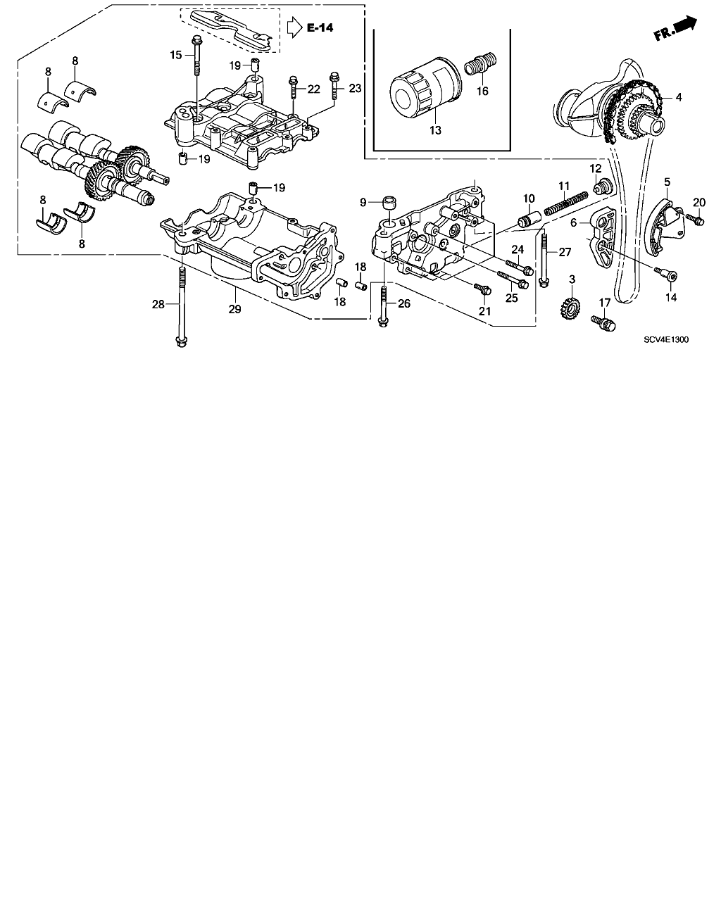 ACURA 15400-PLM-A01 - Filtar za ulje parts5.com