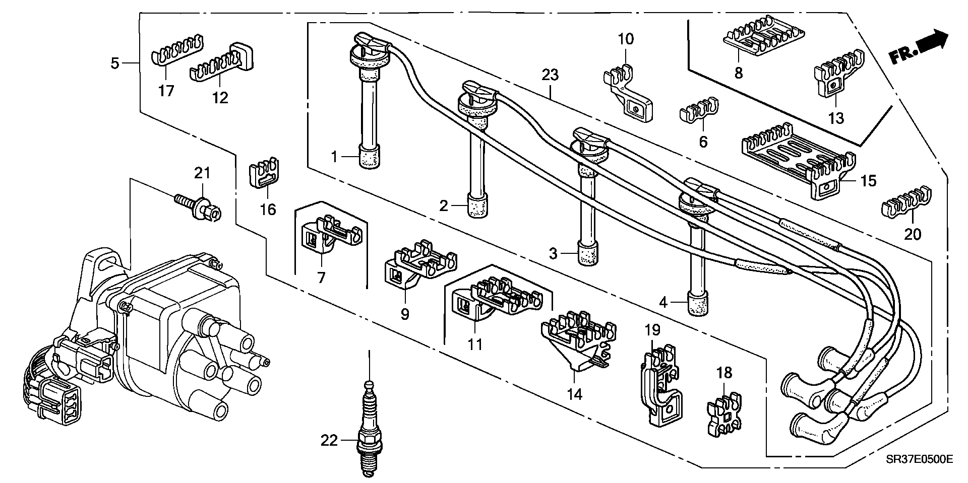 Honda 98079-561-4E - Vzigalna svecka parts5.com