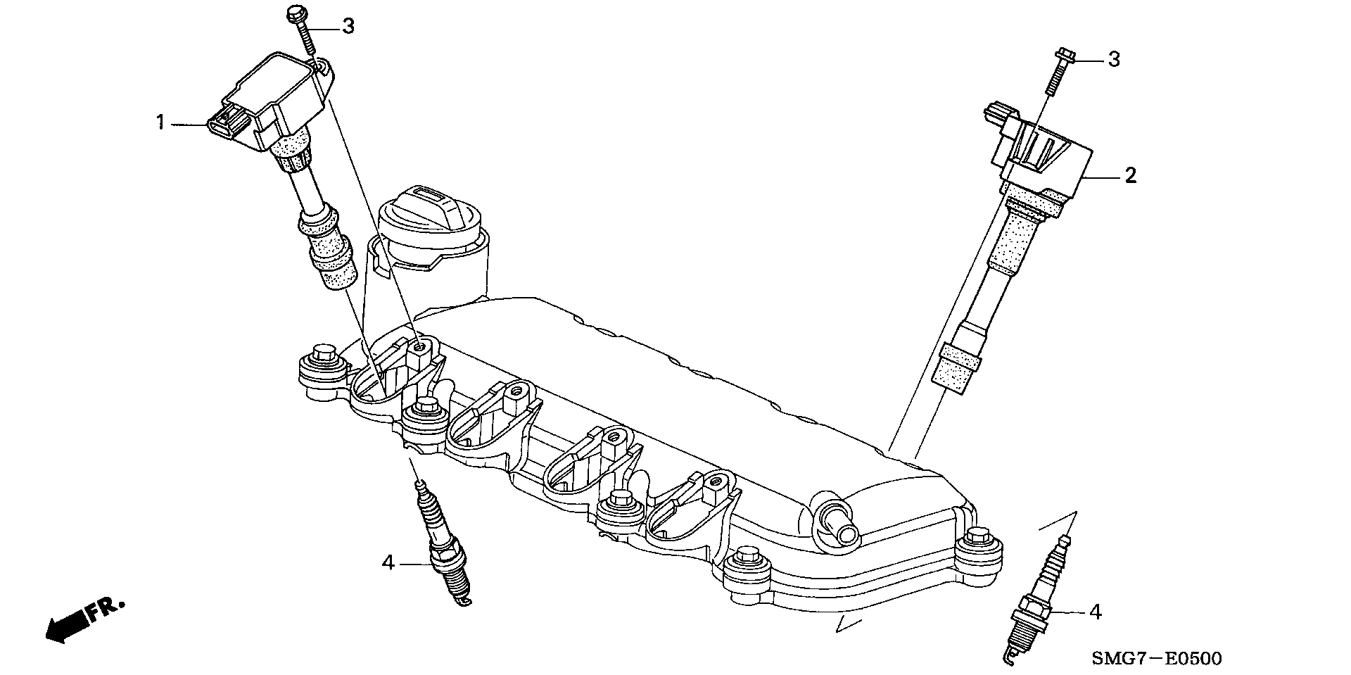 Honda 98079 5615V - Μπουζί parts5.com