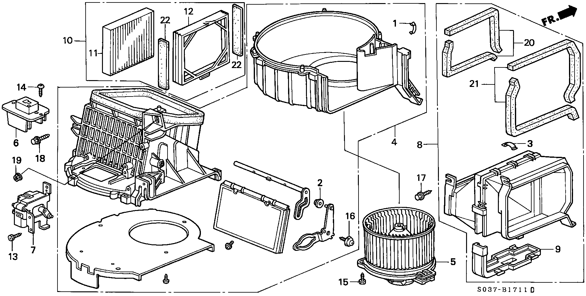 FORD 79831S04003 - Suodatin, sisäilma parts5.com