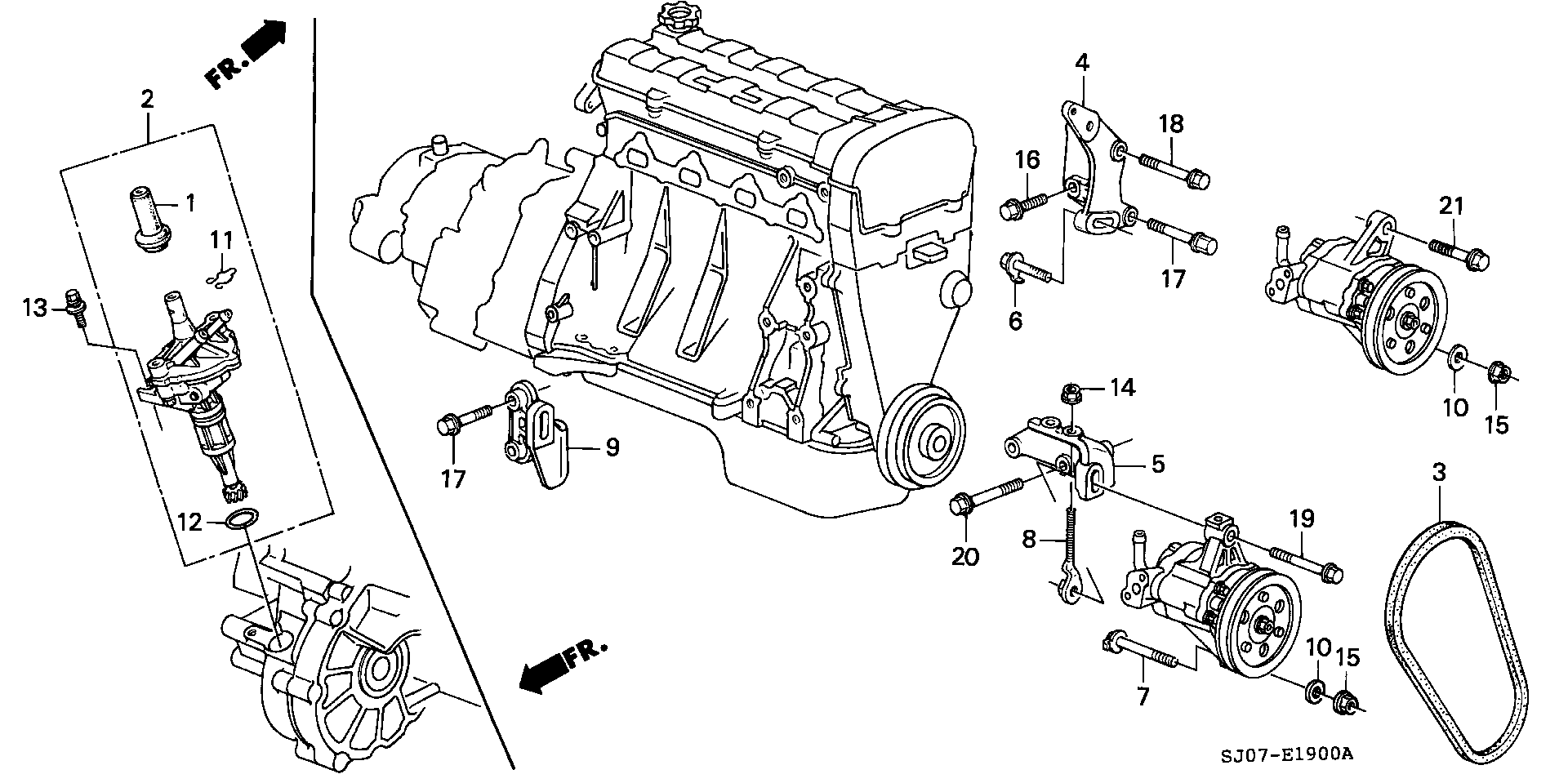 Honda 56992-PH1-003 - V-Belt parts5.com