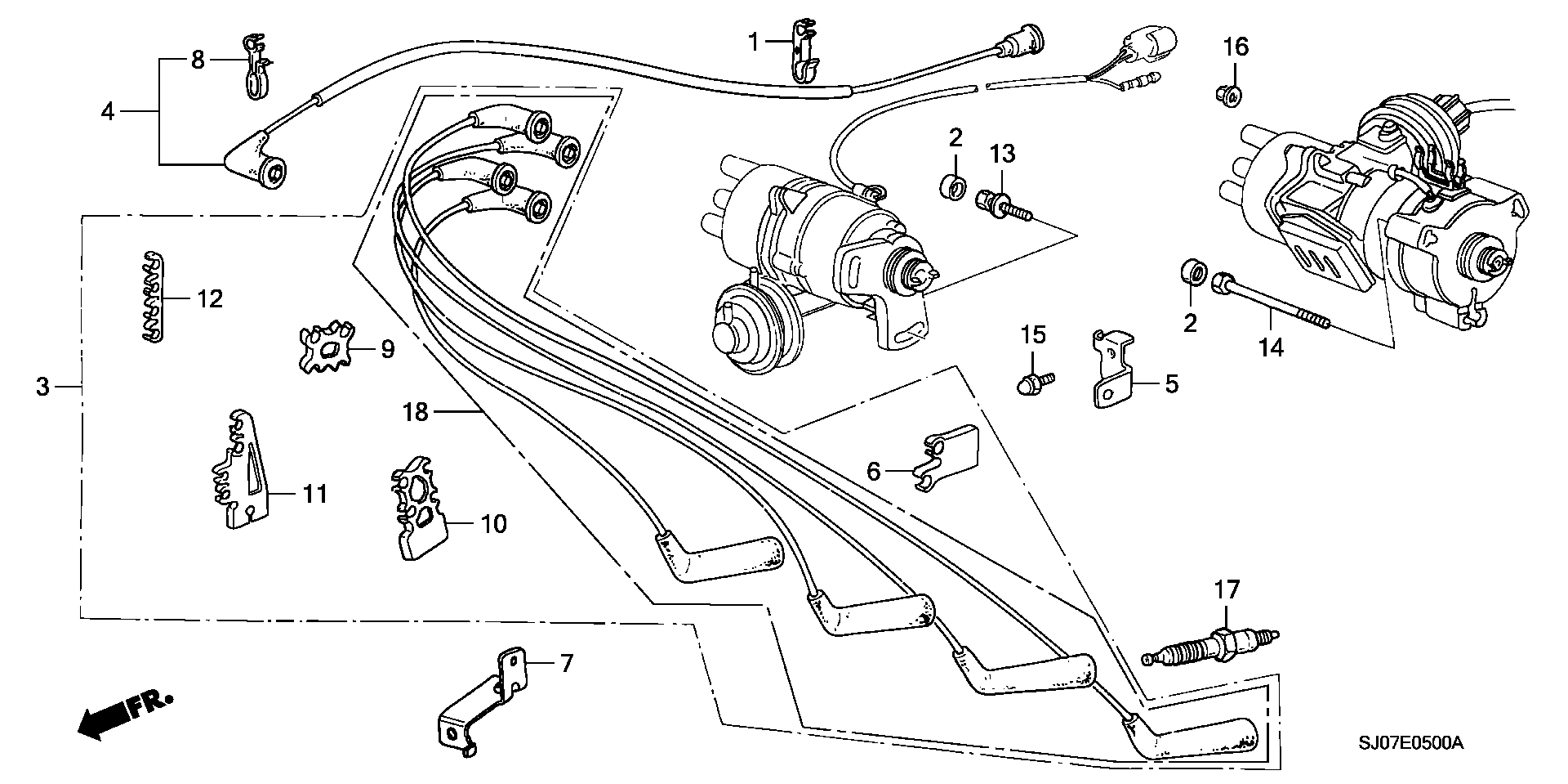 Honda 98079-55132 - Bujii parts5.com