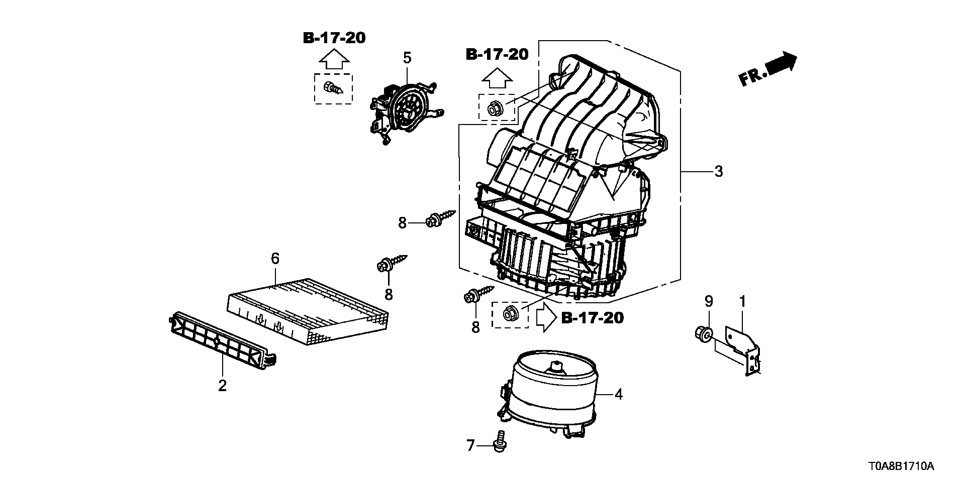 Honda 80292-SWA-003 - Φίλτρο, αέρας εσωτερικού χώρου parts5.com