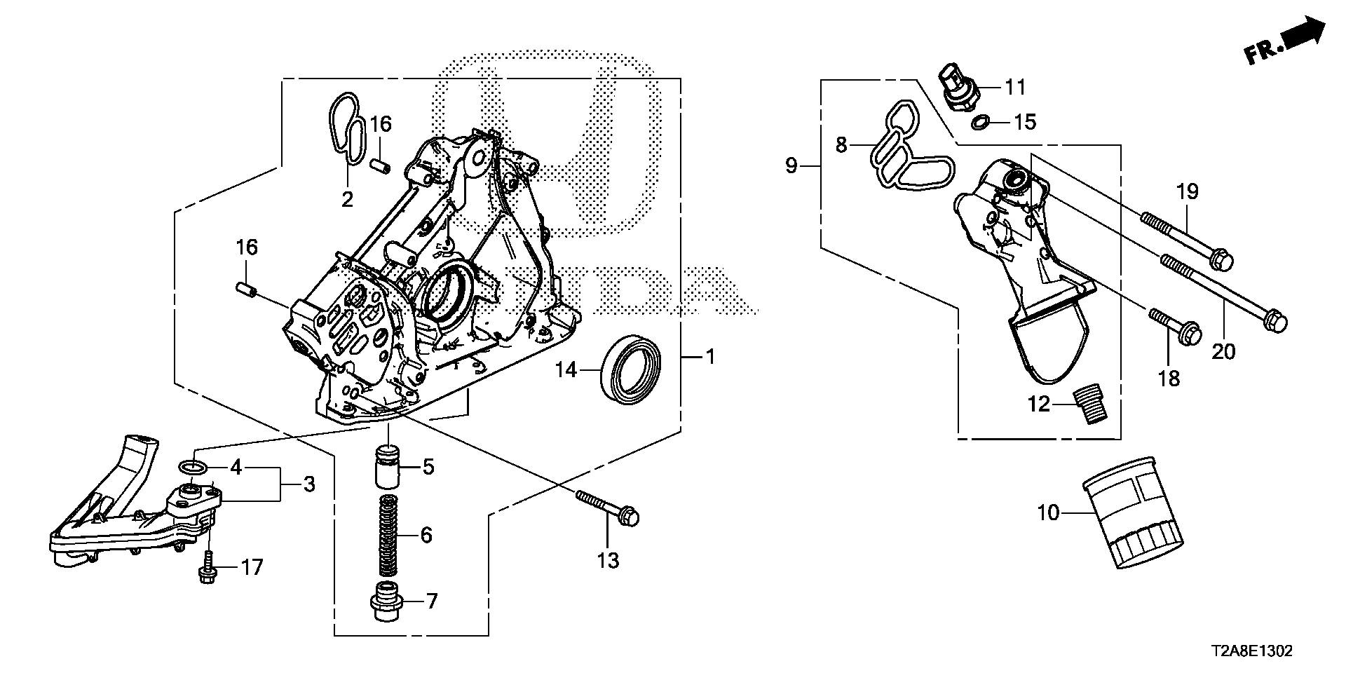 Honda 15221RYEA01 - Τσιμούχα, πολλαπλή εισαγωγής parts5.com