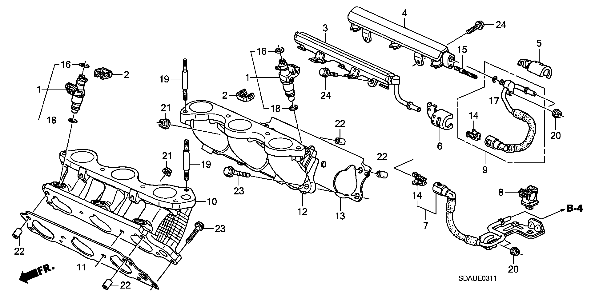 Honda 91301-PLC-000 - Conta, enjeksiyon valfi parts5.com