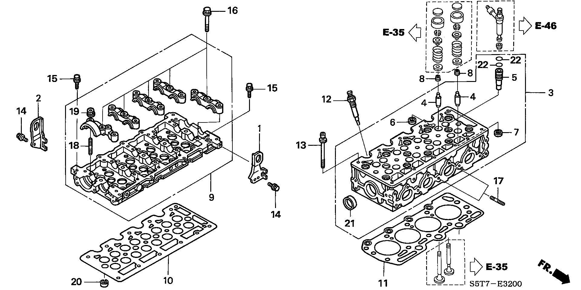 Honda 12211-PLZ-D00 - Brtveni prsten, tijelo ventila parts5.com