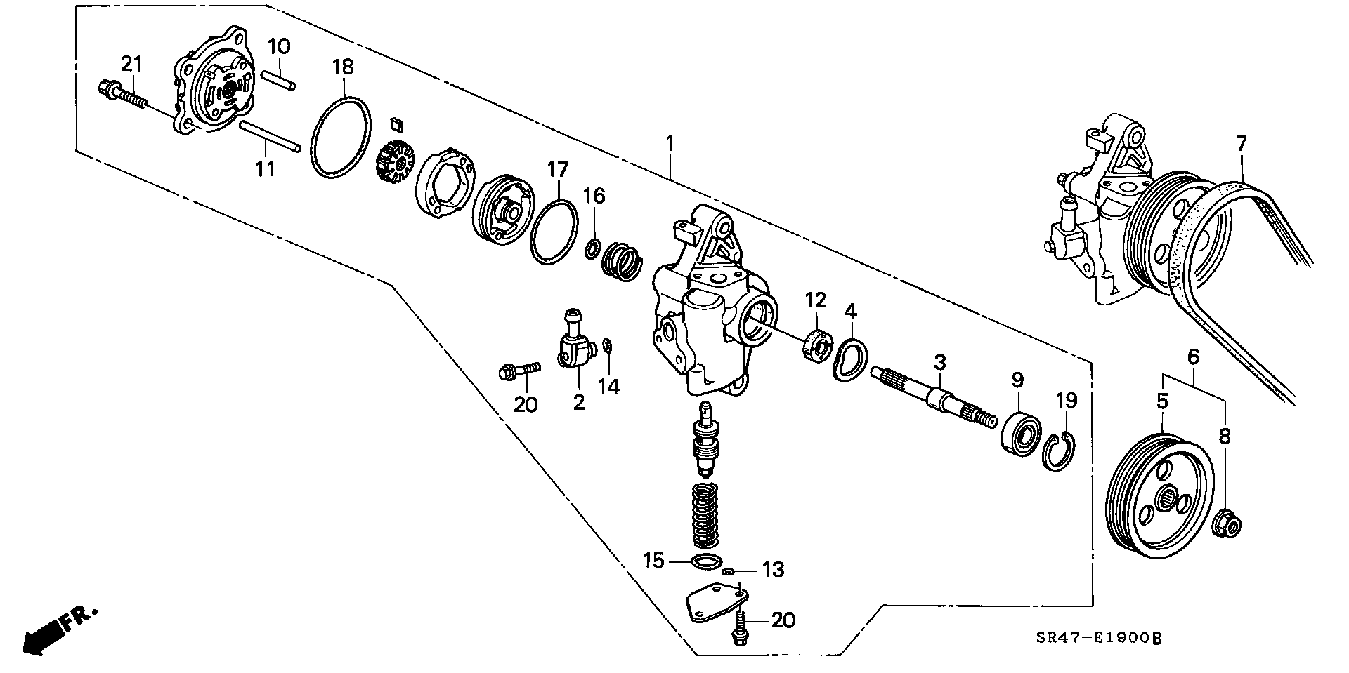 Subaru 56992P02003 - Ozubený klinový remeň parts5.com