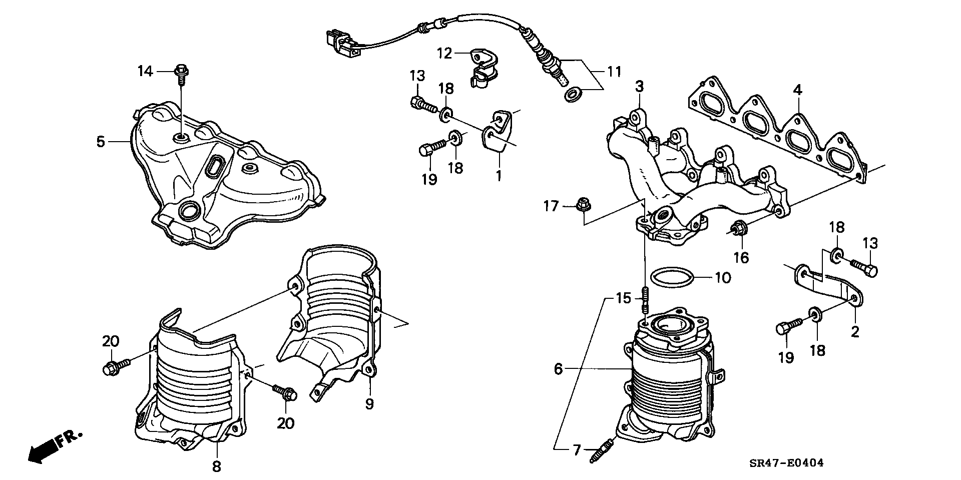 Honda 36531-P07-L02 - Αισθητήρας λάμδα parts5.com