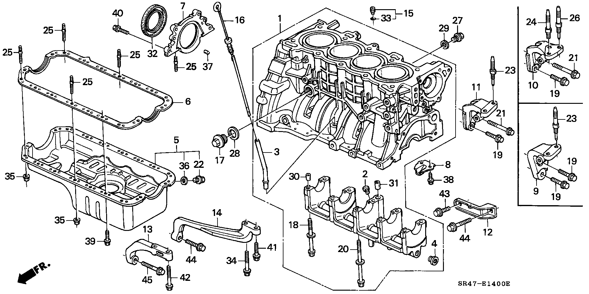 Honda 91214PE1721 - Radialna oljna tesnilka za gred, rocicna gred parts5.com