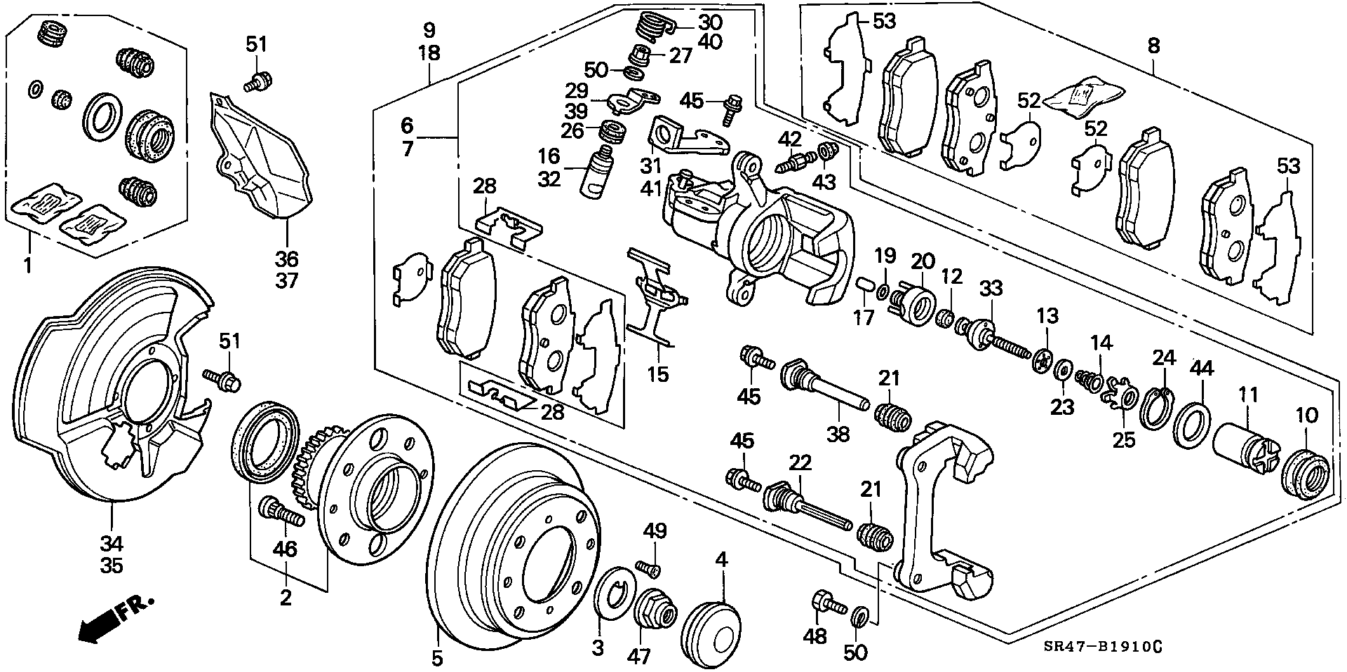 TOYOTA 90113-SA0-023 - Μπουλόνι τροχού parts5.com