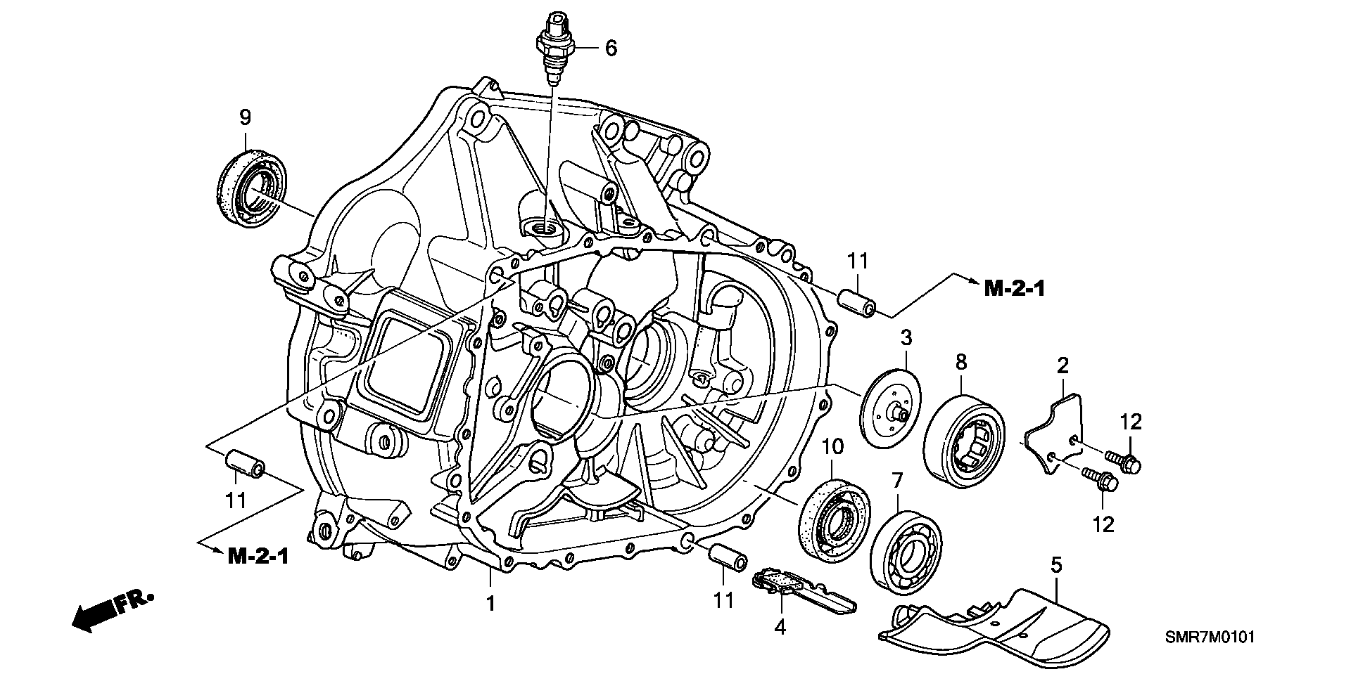 Honda 91206-RCT-003 - Szimering, hajtótengely parts5.com